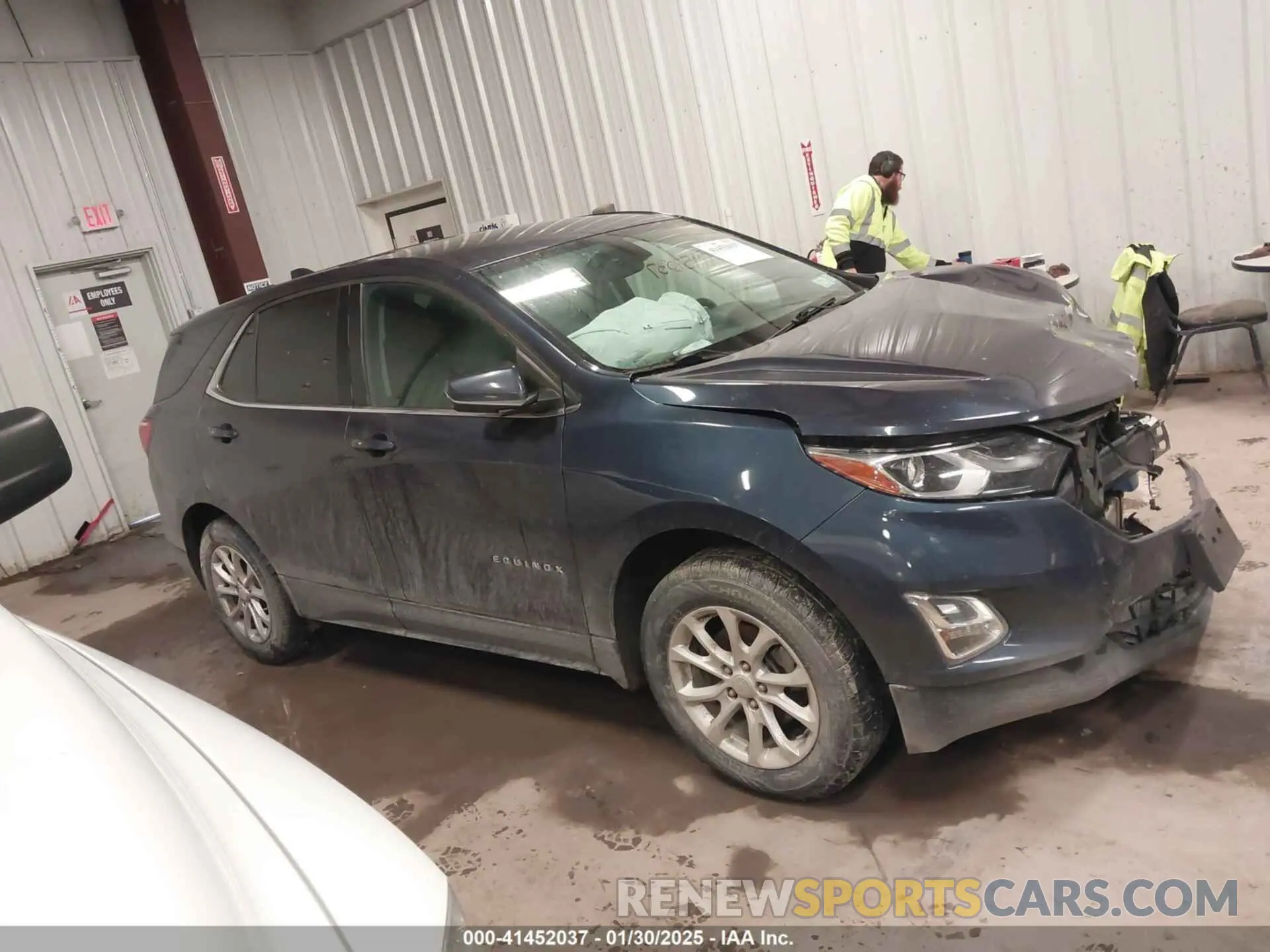13 fotografías del automóvil dañado 3GNAXUEV1KL234852 CHEVROLET EQUINOX 2019