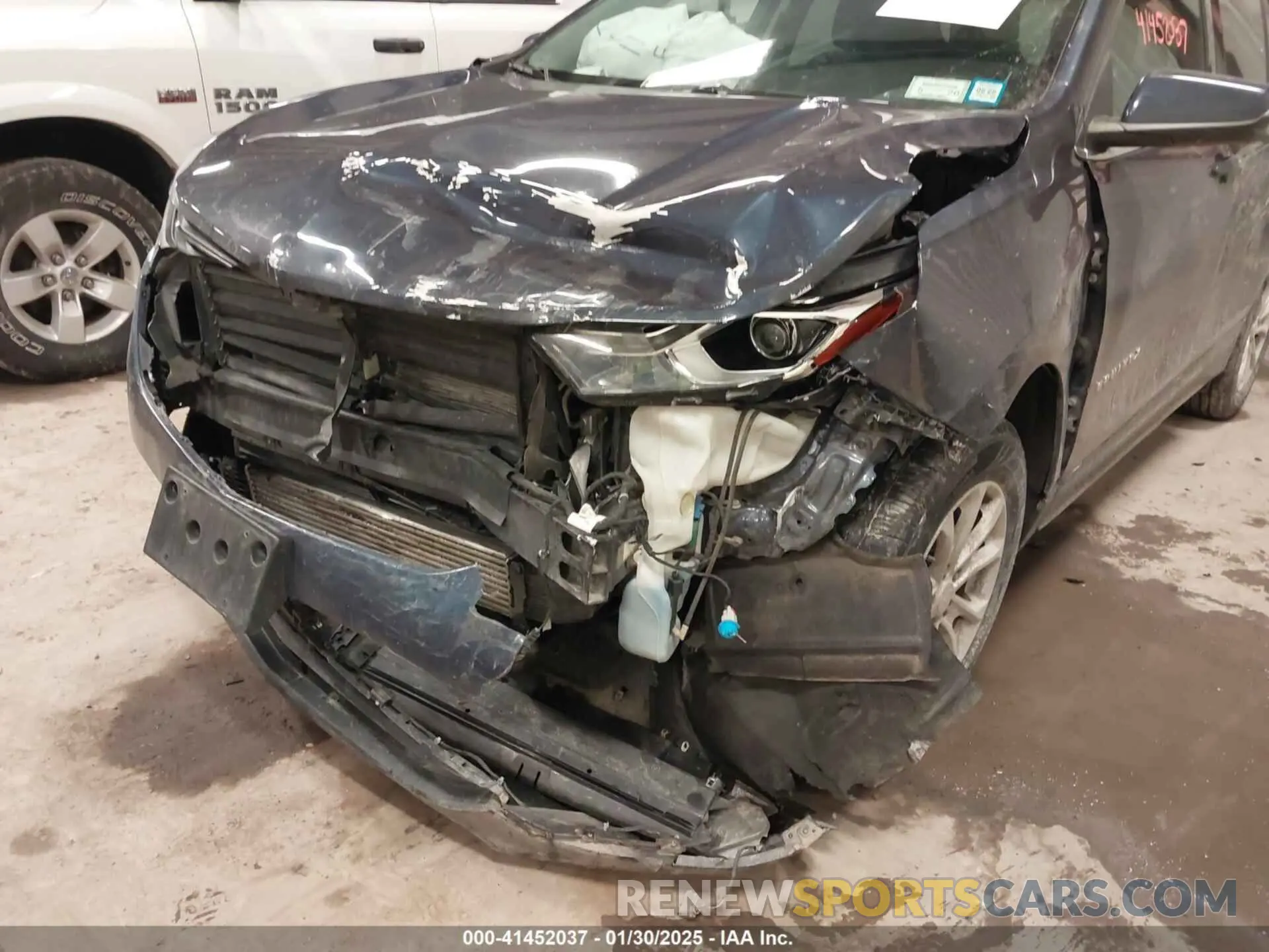 6 fotografías del automóvil dañado 3GNAXUEV1KL234852 CHEVROLET EQUINOX 2019