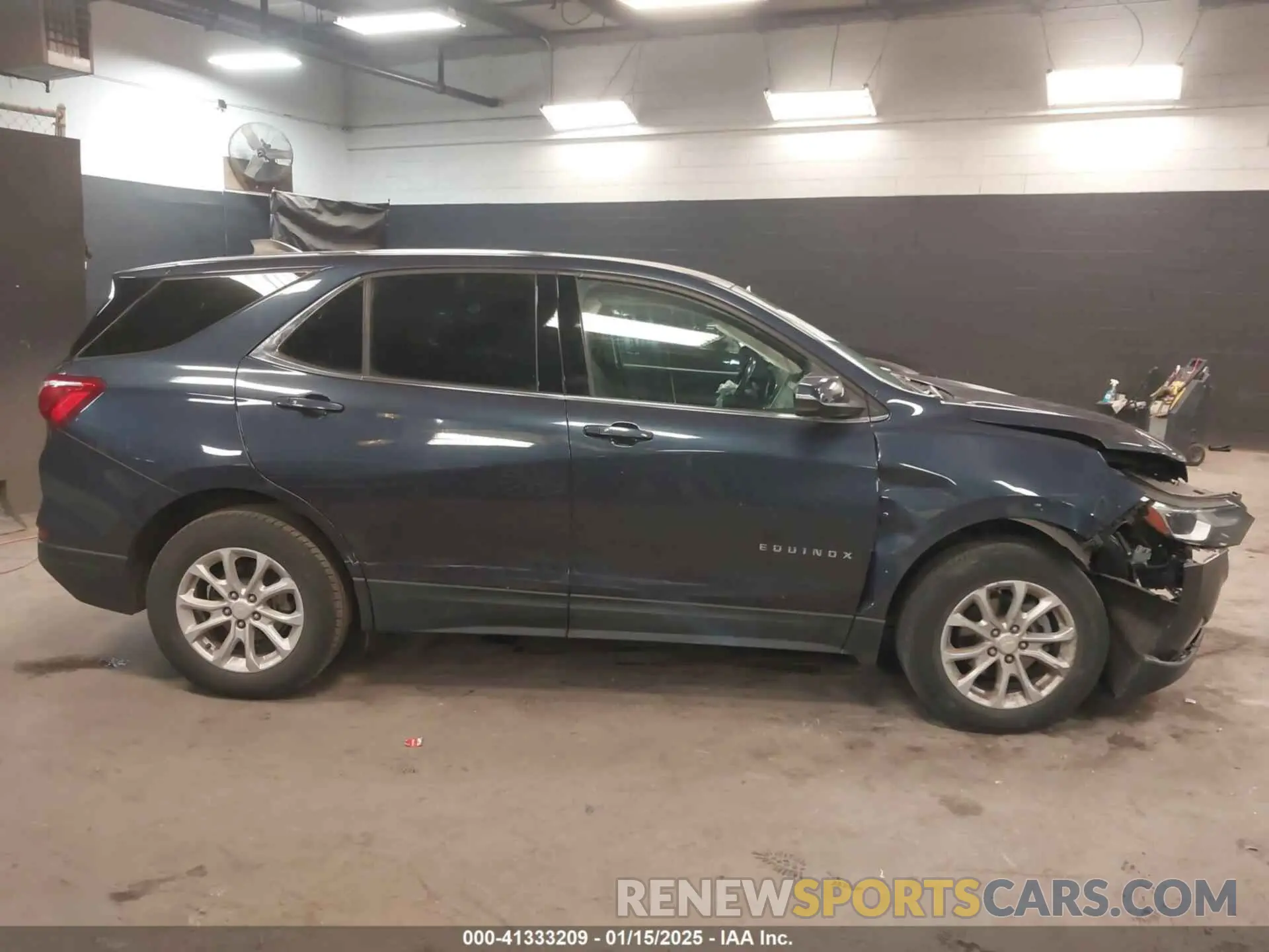 13 fotografías del automóvil dañado 3GNAXUEV1KL286305 CHEVROLET EQUINOX 2019