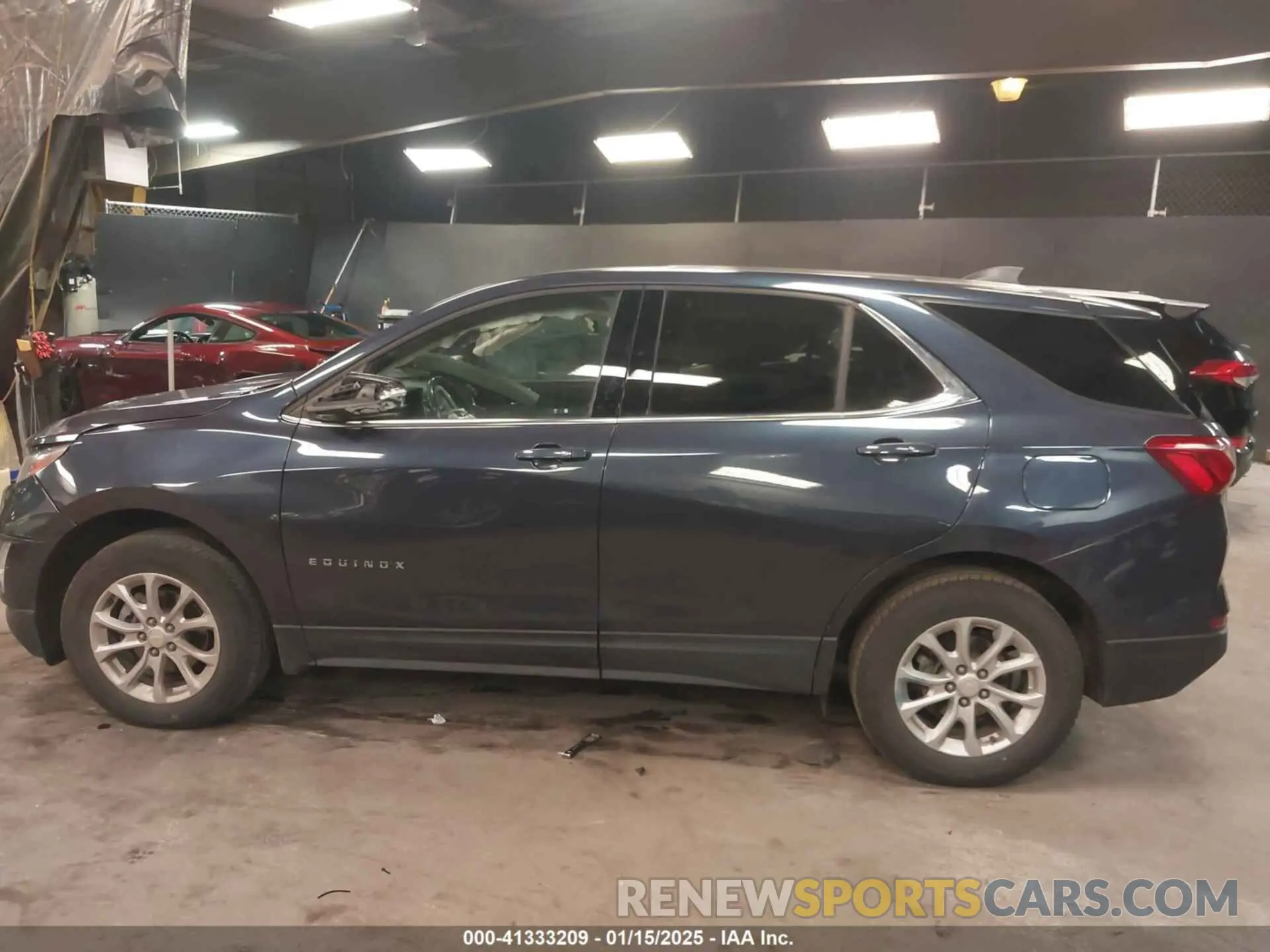 14 fotografías del automóvil dañado 3GNAXUEV1KL286305 CHEVROLET EQUINOX 2019