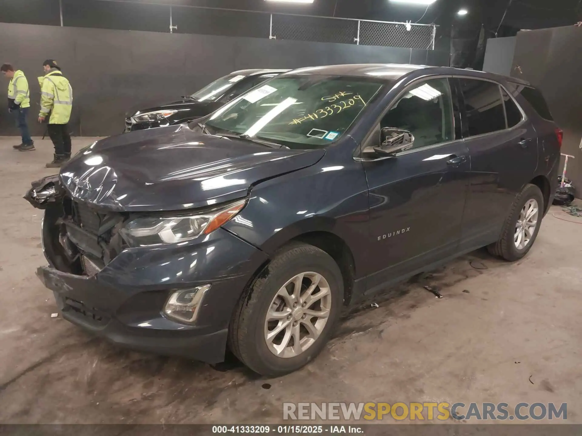 2 fotografías del automóvil dañado 3GNAXUEV1KL286305 CHEVROLET EQUINOX 2019