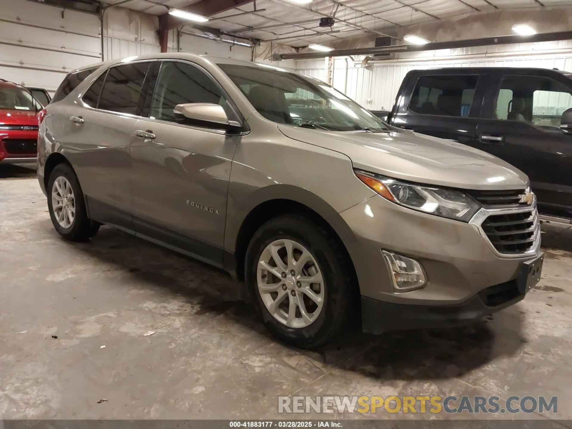 1 fotografías del automóvil dañado 3GNAXUEV1KS504846 CHEVROLET EQUINOX 2019