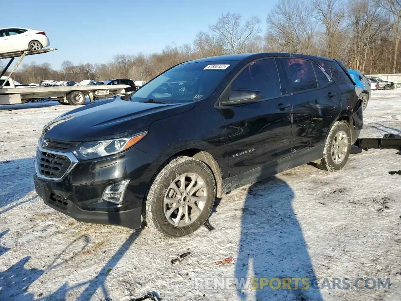 1 fotografías del automóvil dañado 3GNAXUEV2KL279623 CHEVROLET EQUINOX 2019