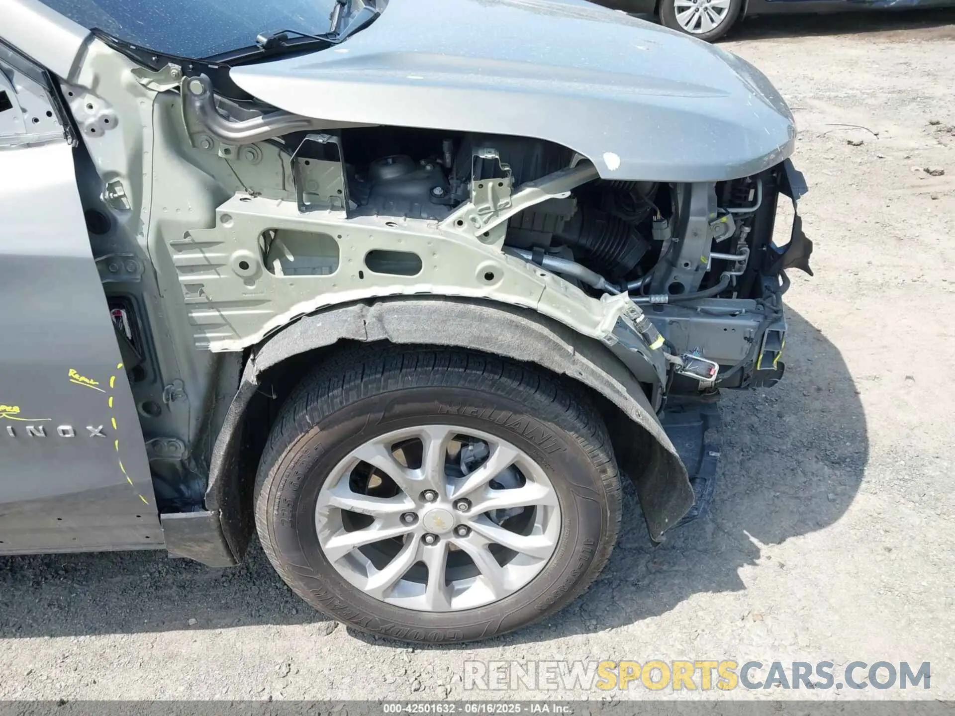 18 fotografías del automóvil dañado 3GNAXUEV2KS519968 CHEVROLET EQUINOX 2019