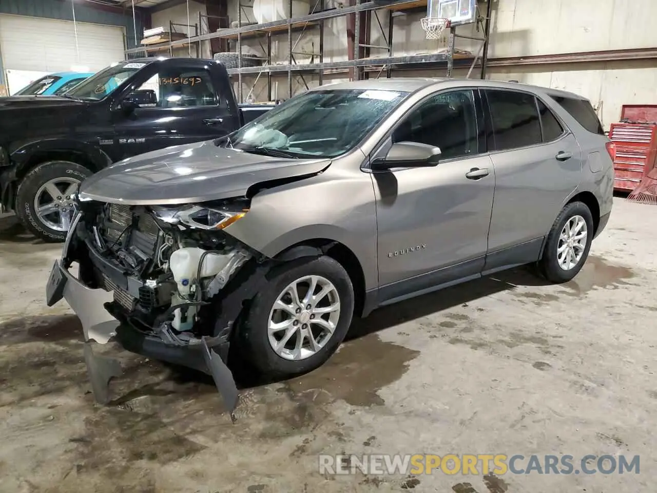 1 fotografías del automóvil dañado 3GNAXUEV2KS549889 CHEVROLET EQUINOX 2019