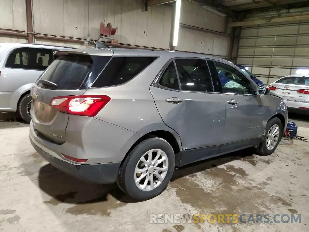 3 fotografías del automóvil dañado 3GNAXUEV2KS549889 CHEVROLET EQUINOX 2019