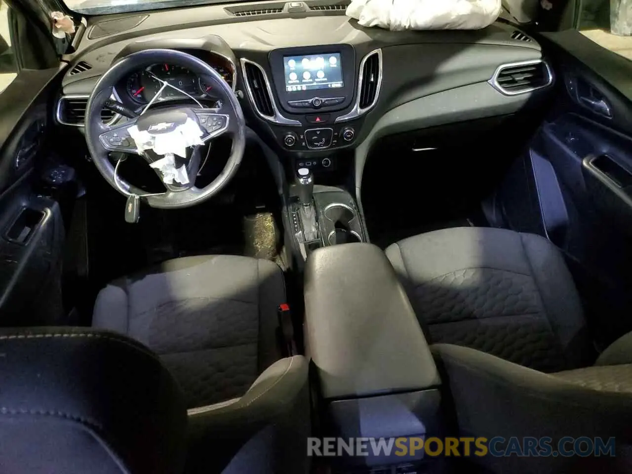 8 fotografías del automóvil dañado 3GNAXUEV2KS549889 CHEVROLET EQUINOX 2019