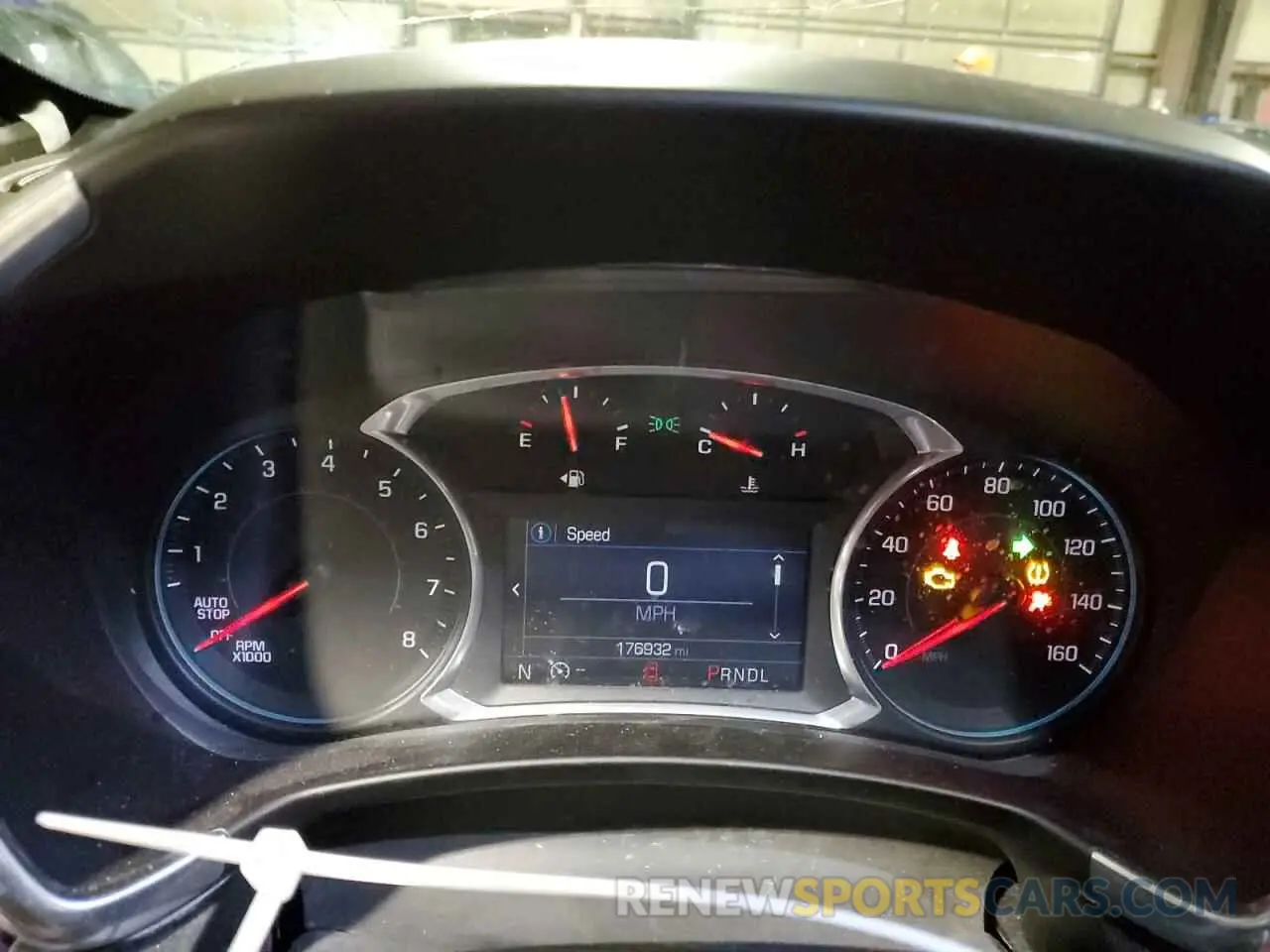 9 fotografías del automóvil dañado 3GNAXUEV2KS549889 CHEVROLET EQUINOX 2019