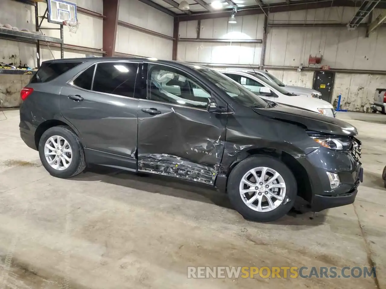 4 fotografías del automóvil dañado 3GNAXUEV2KS578745 CHEVROLET EQUINOX 2019