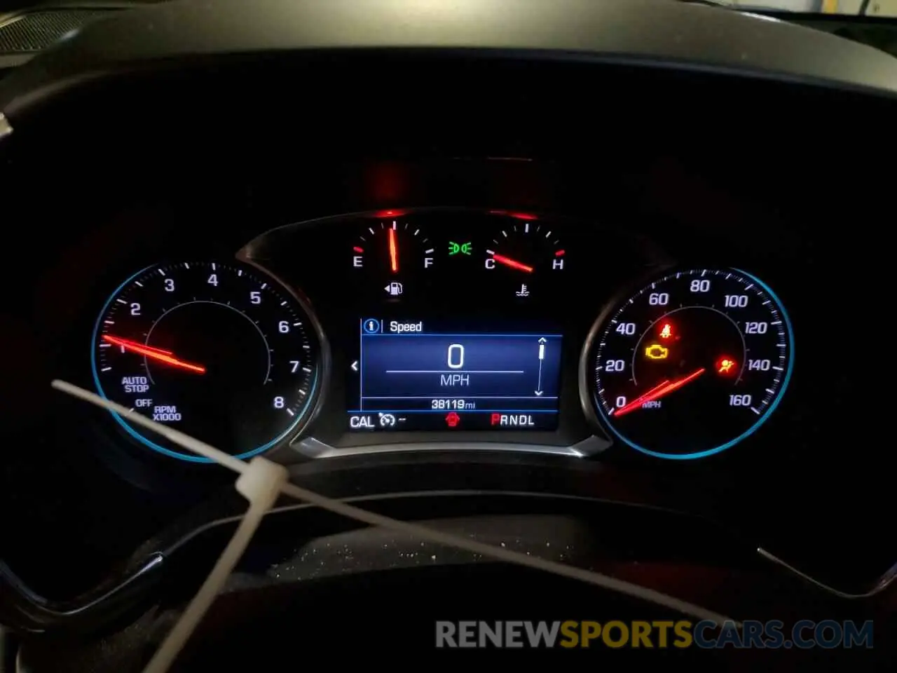 9 fotografías del automóvil dañado 3GNAXUEV2KS578745 CHEVROLET EQUINOX 2019