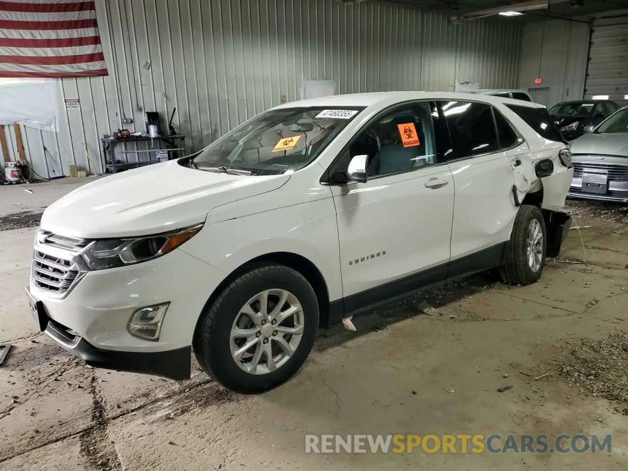 1 fotografías del automóvil dañado 3GNAXUEV3KL170944 CHEVROLET EQUINOX 2019