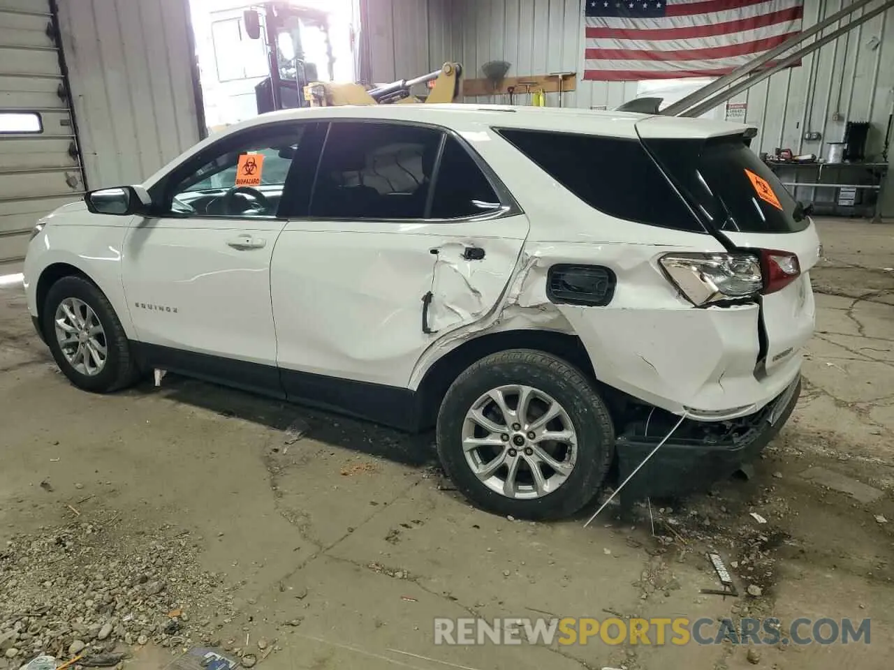 2 fotografías del automóvil dañado 3GNAXUEV3KL170944 CHEVROLET EQUINOX 2019