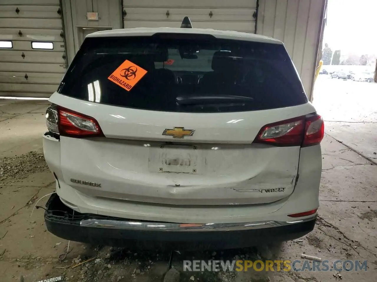 6 fotografías del automóvil dañado 3GNAXUEV3KL170944 CHEVROLET EQUINOX 2019