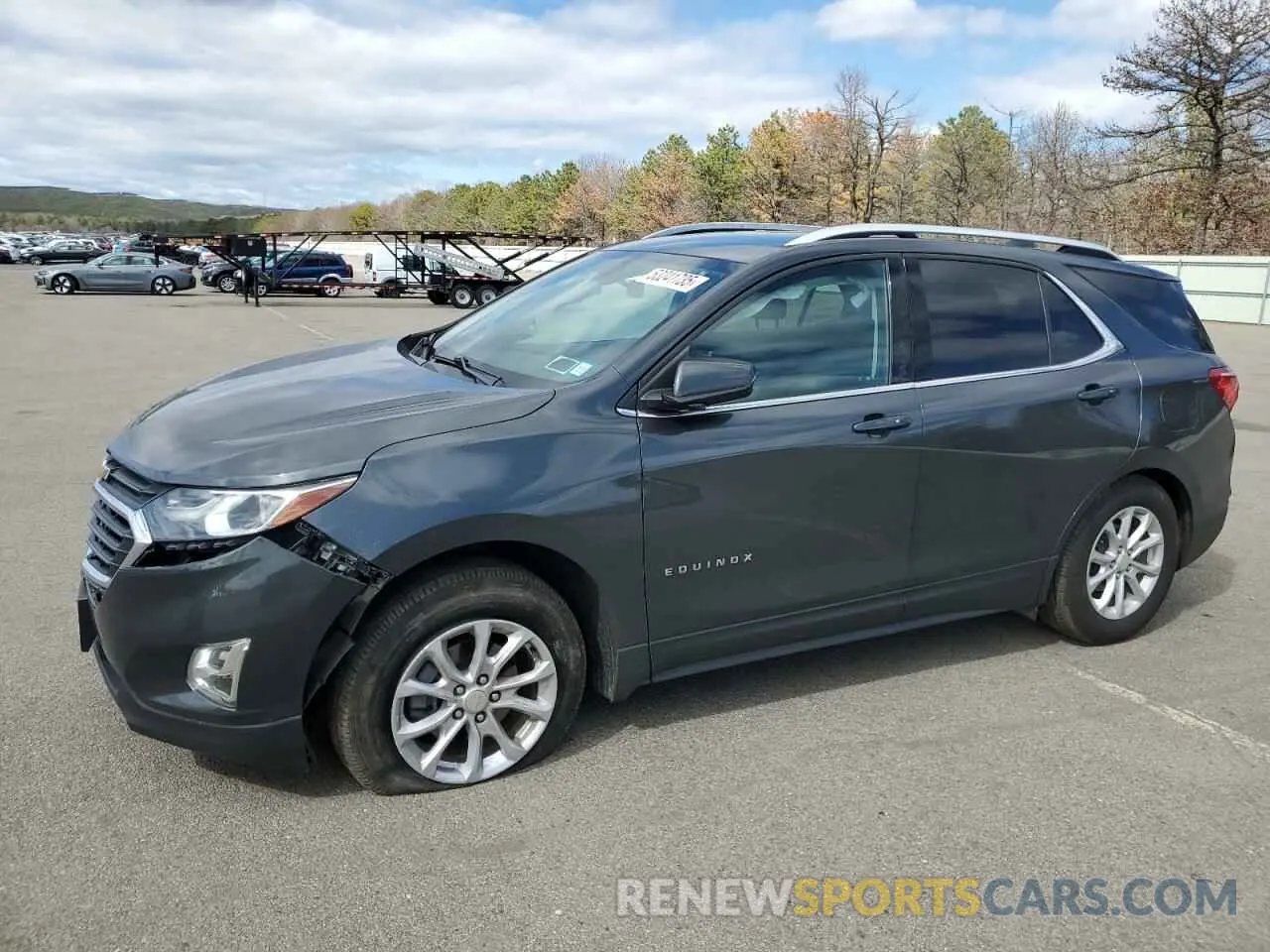 1 fotografías del automóvil dañado 3GNAXUEV3KL352577 CHEVROLET EQUINOX 2019
