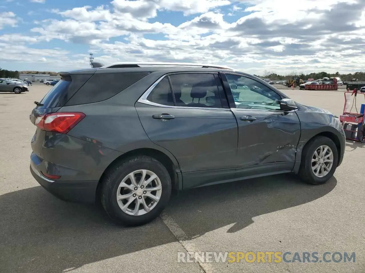 3 fotografías del automóvil dañado 3GNAXUEV3KL352577 CHEVROLET EQUINOX 2019