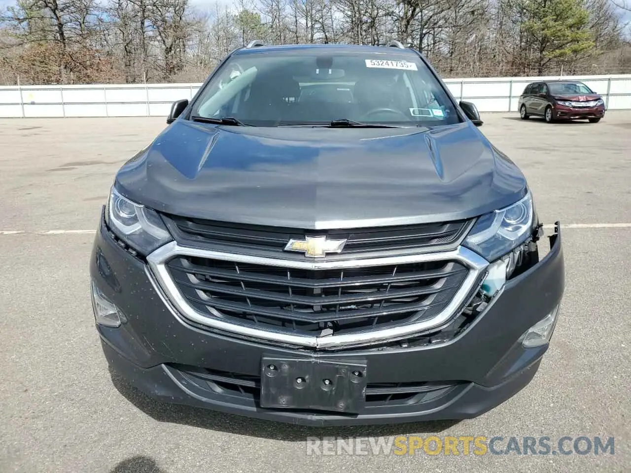5 fotografías del automóvil dañado 3GNAXUEV3KL352577 CHEVROLET EQUINOX 2019
