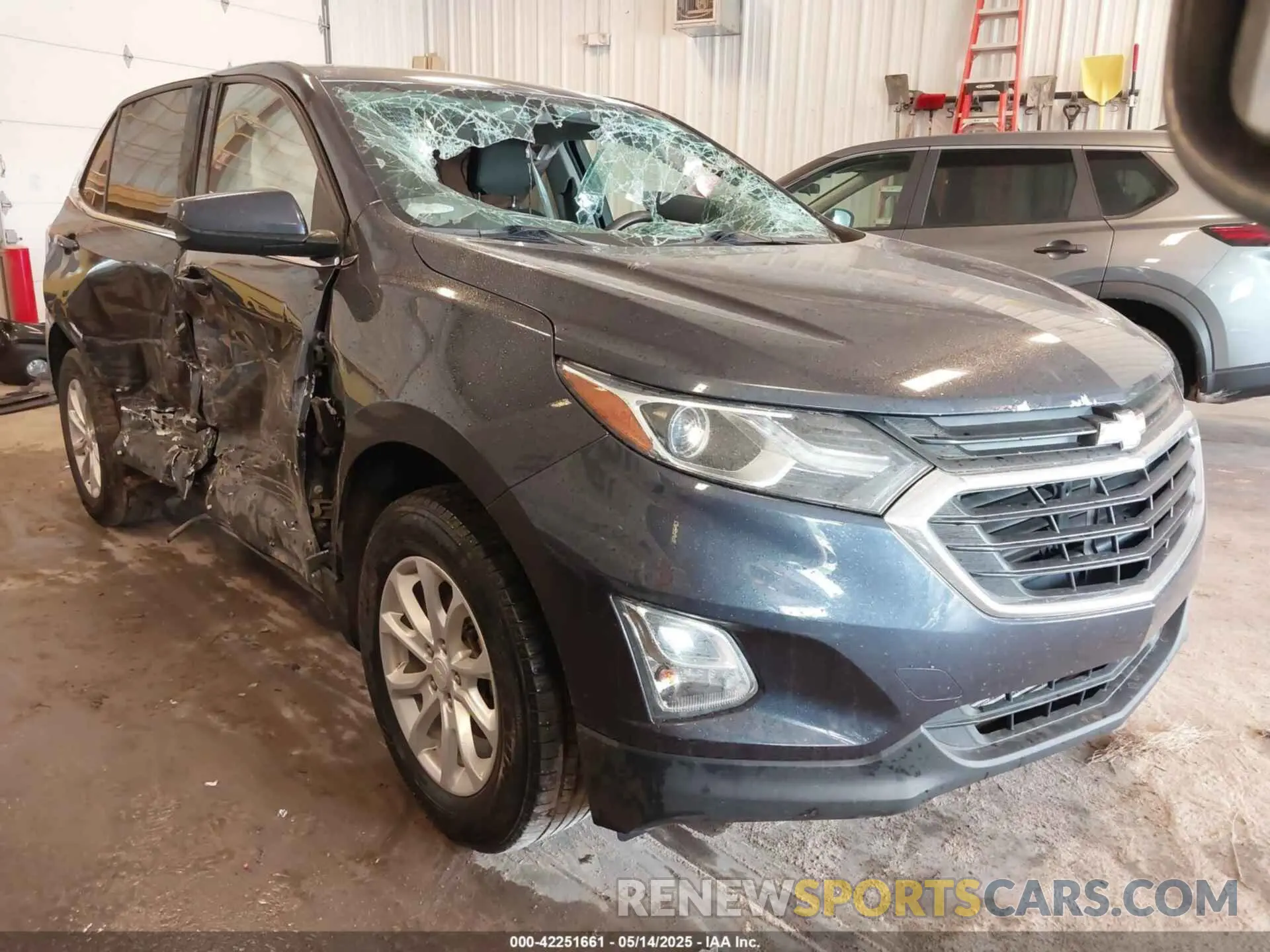 1 fotografías del automóvil dañado 3GNAXUEV3KS513449 CHEVROLET EQUINOX 2019
