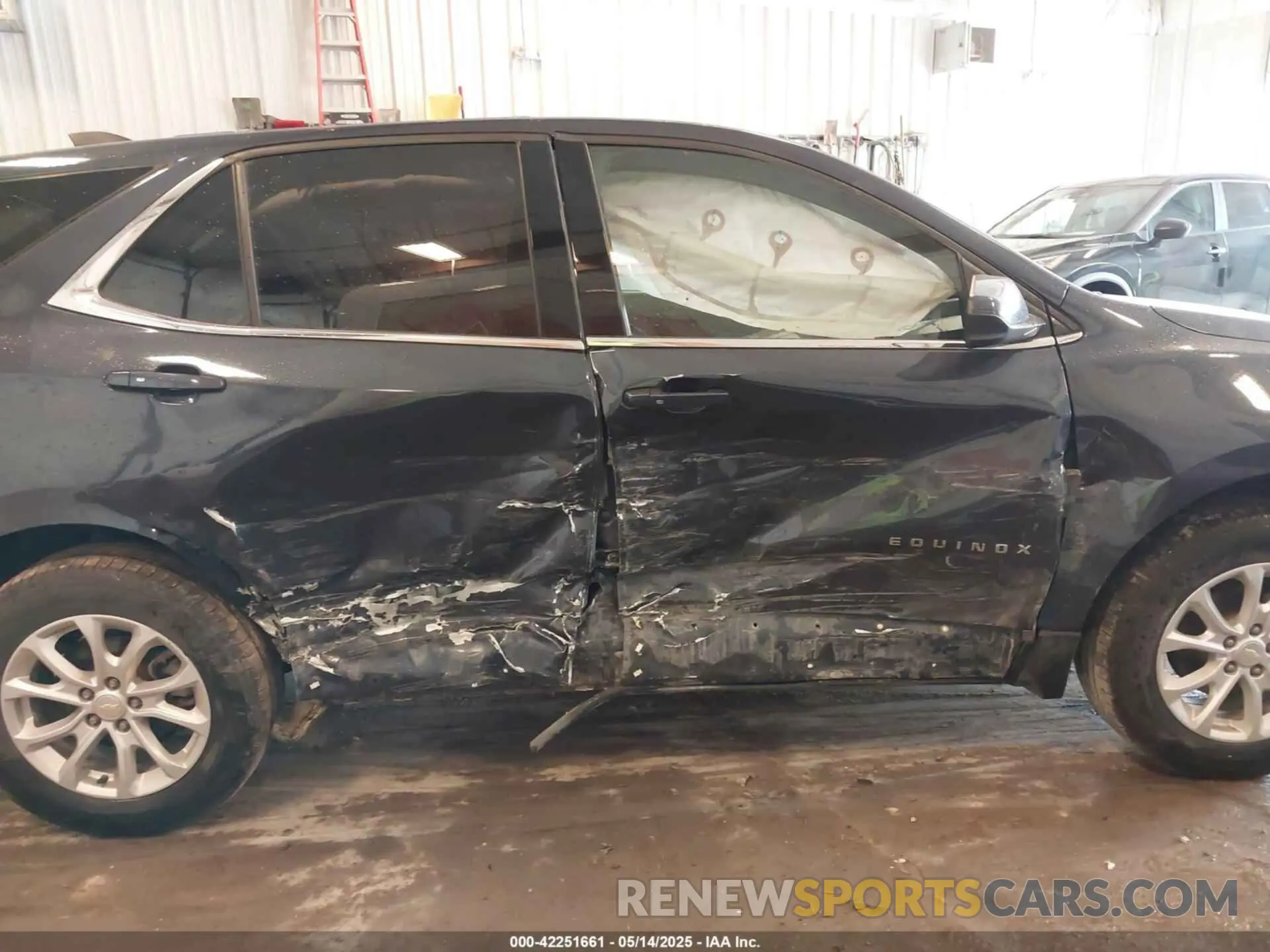 13 fotografías del automóvil dañado 3GNAXUEV3KS513449 CHEVROLET EQUINOX 2019
