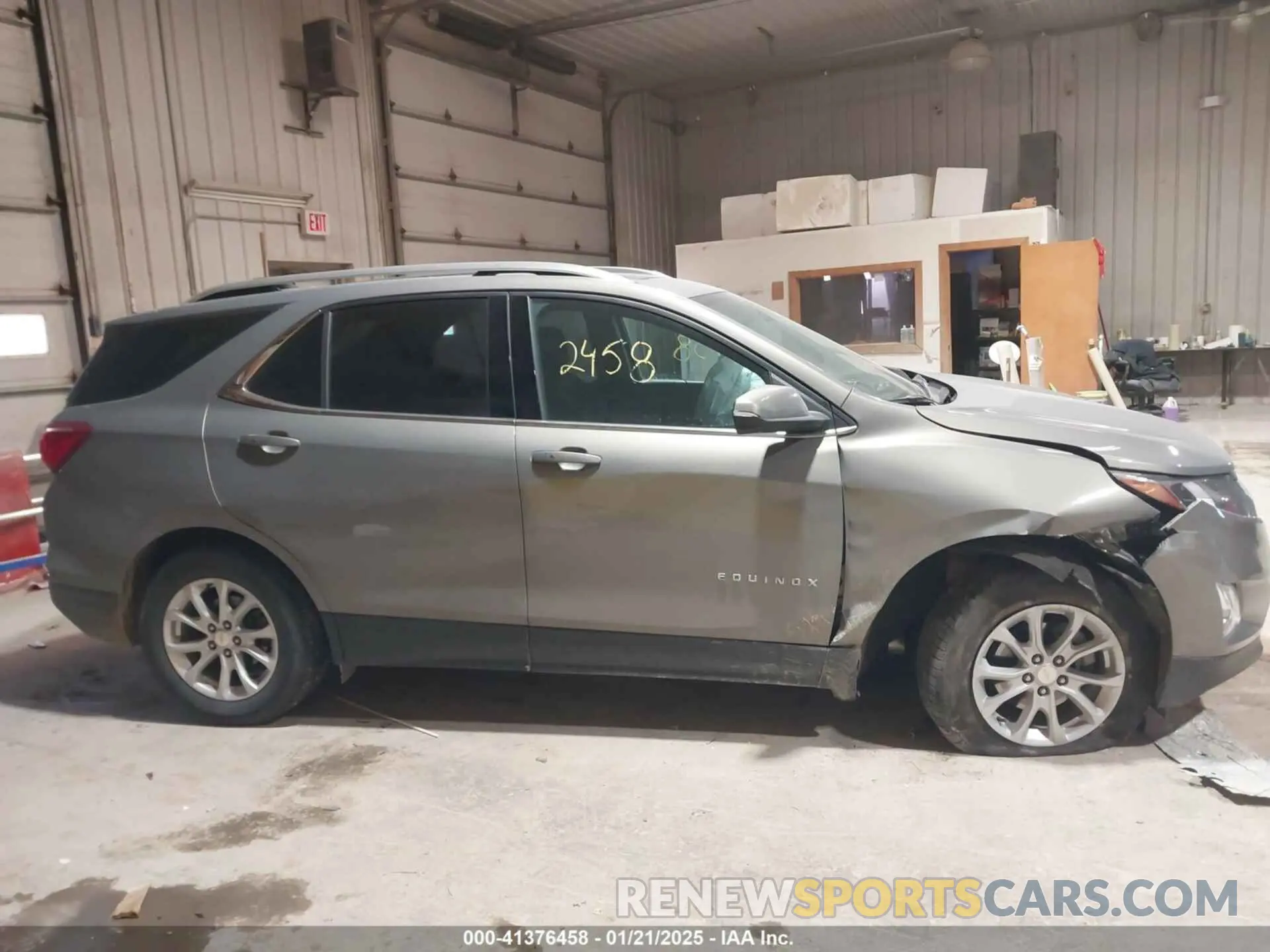 13 fotografías del automóvil dañado 3GNAXUEV3KS583713 CHEVROLET EQUINOX 2019