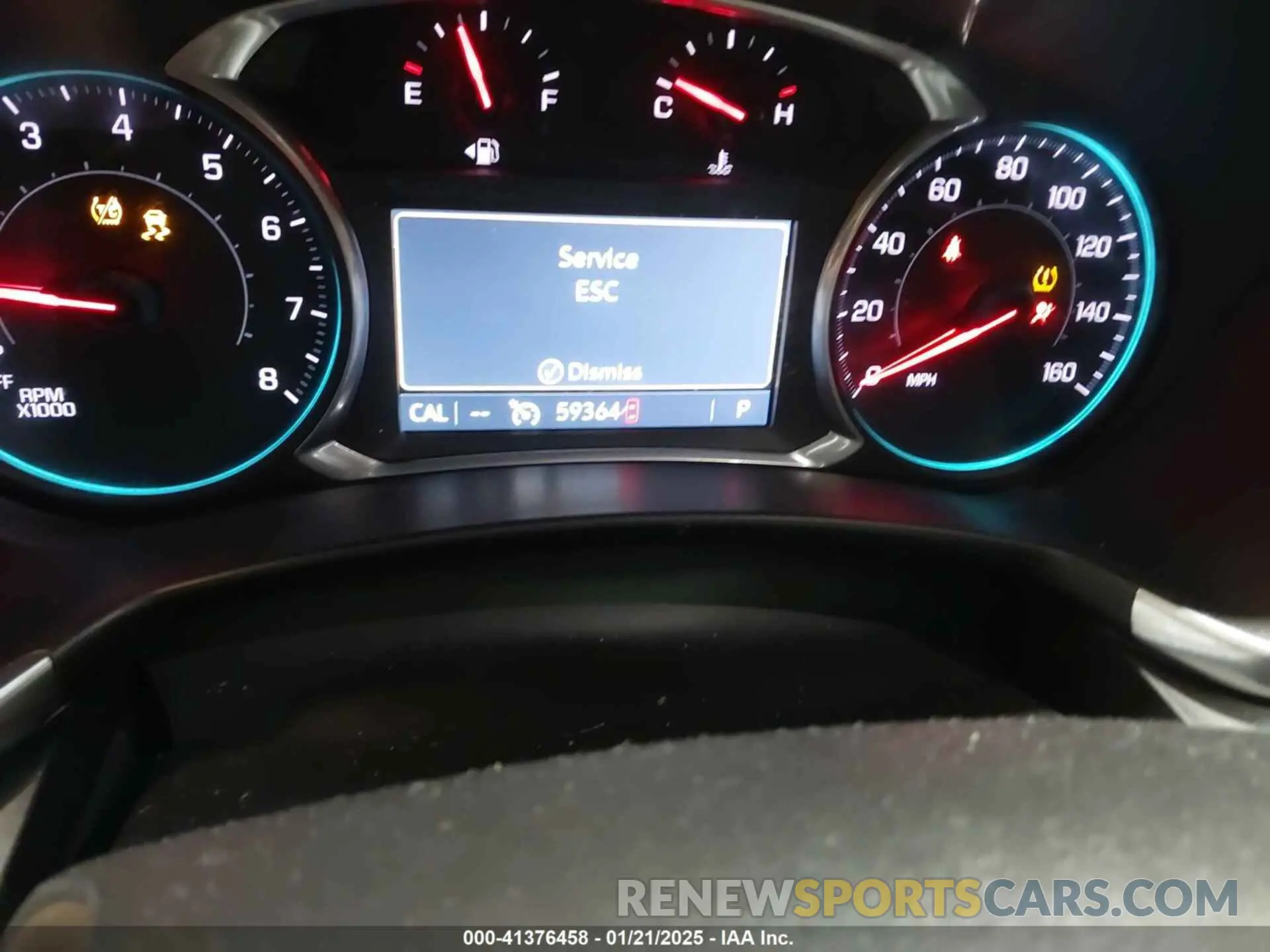 7 fotografías del automóvil dañado 3GNAXUEV3KS583713 CHEVROLET EQUINOX 2019
