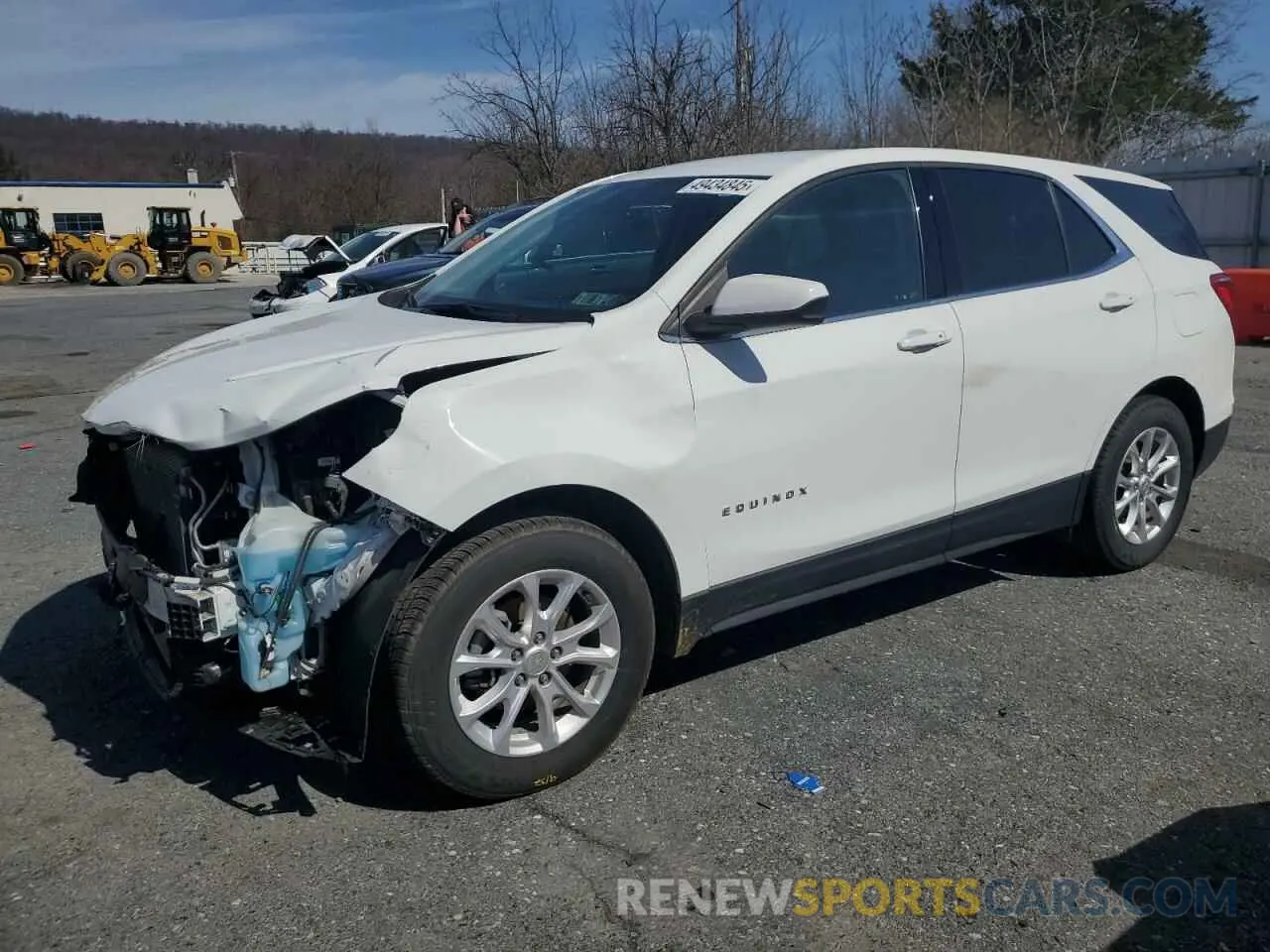 1 fotografías del automóvil dañado 3GNAXUEV4KS510687 CHEVROLET EQUINOX 2019