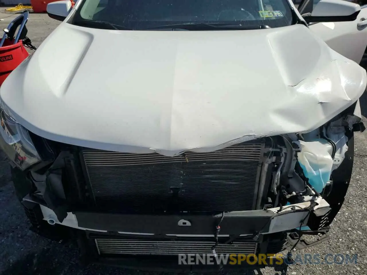 11 fotografías del automóvil dañado 3GNAXUEV4KS510687 CHEVROLET EQUINOX 2019