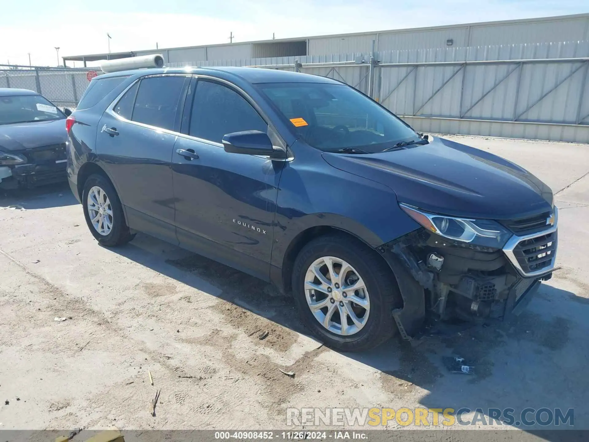 1 fotografías del automóvil dañado 3GNAXUEV4KS515873 CHEVROLET EQUINOX 2019