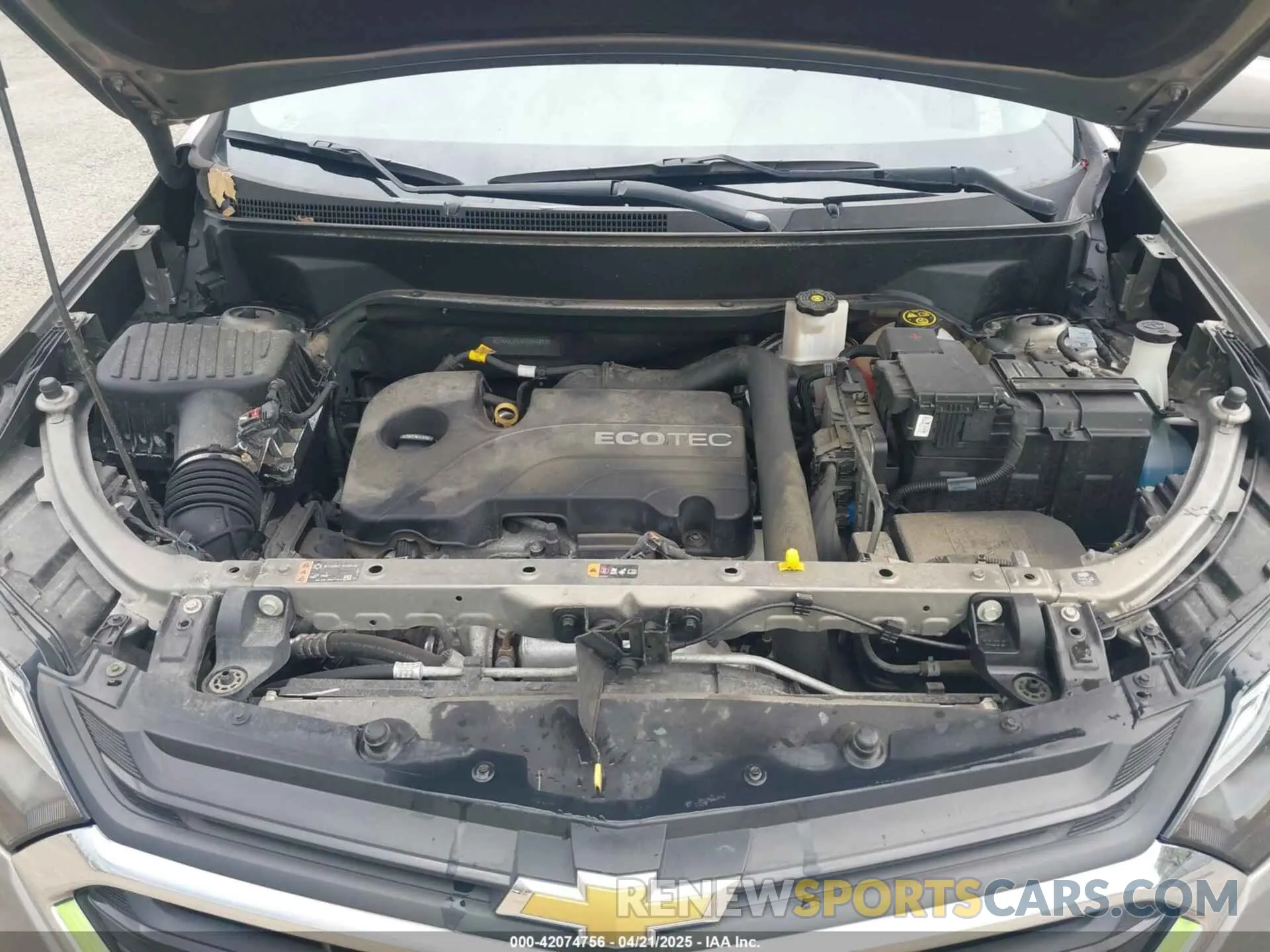 10 fotografías del automóvil dañado 3GNAXUEV4KS554897 CHEVROLET EQUINOX 2019
