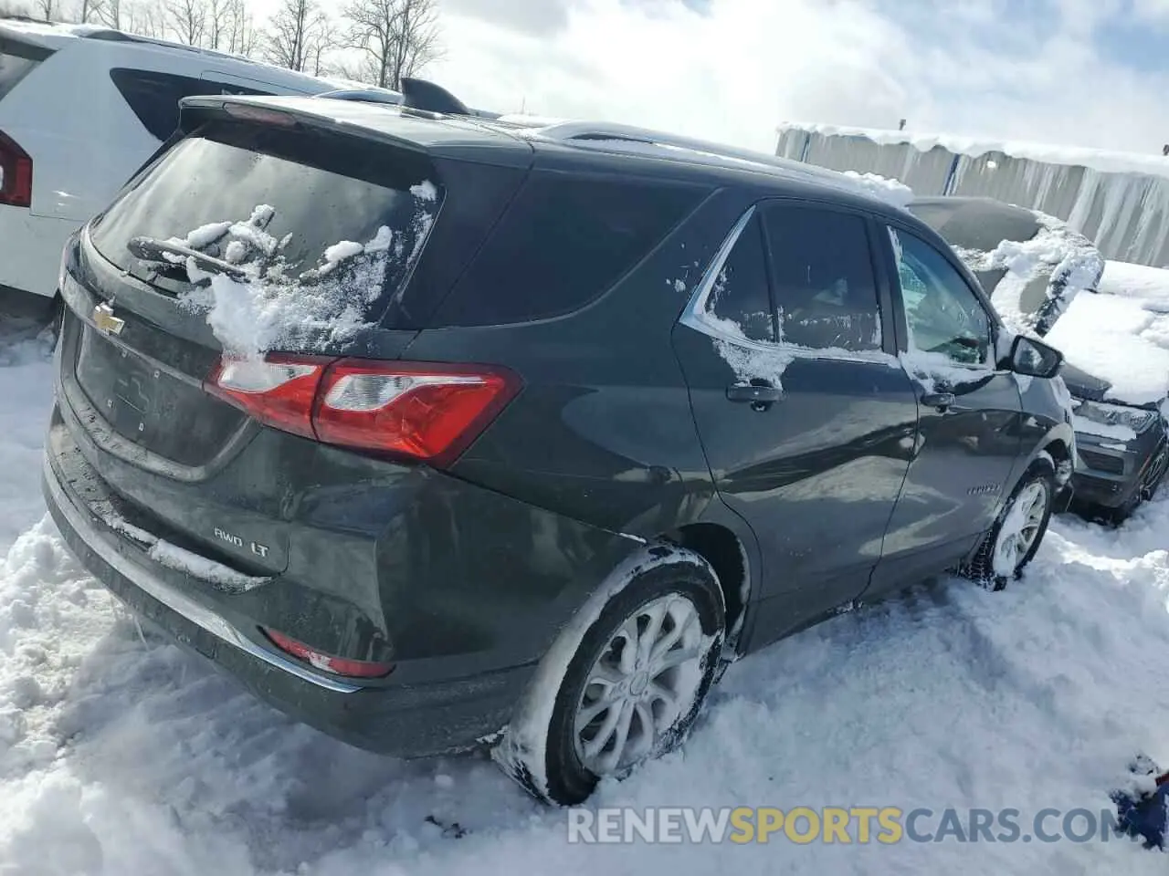 3 fotografías del automóvil dañado 3GNAXUEV4KS570758 CHEVROLET EQUINOX 2019
