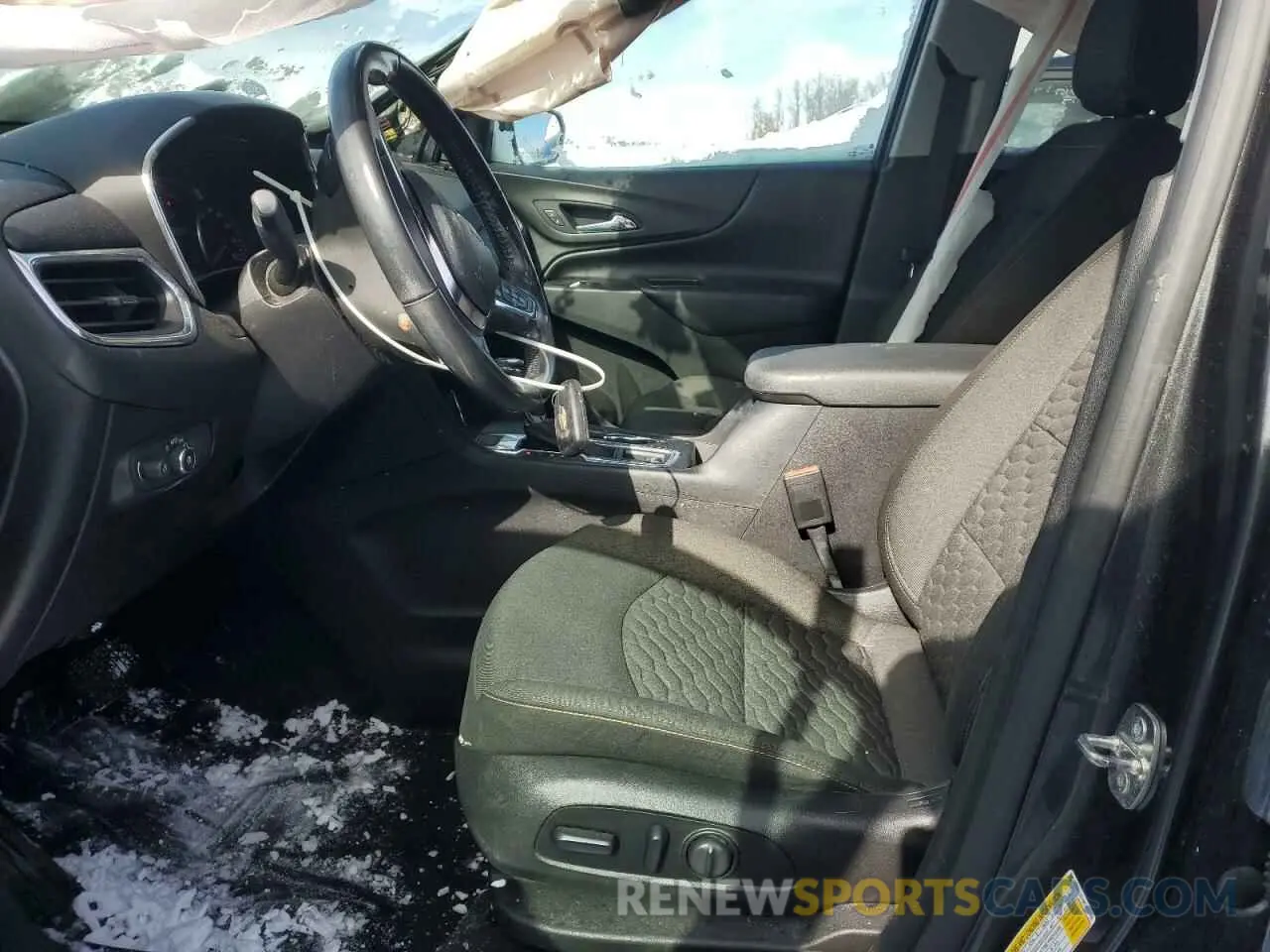 7 fotografías del automóvil dañado 3GNAXUEV4KS570758 CHEVROLET EQUINOX 2019
