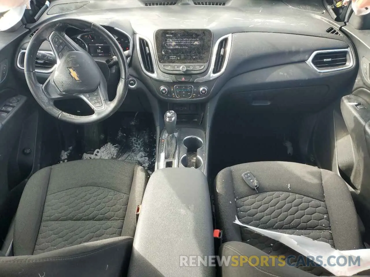 8 fotografías del automóvil dañado 3GNAXUEV4KS570758 CHEVROLET EQUINOX 2019