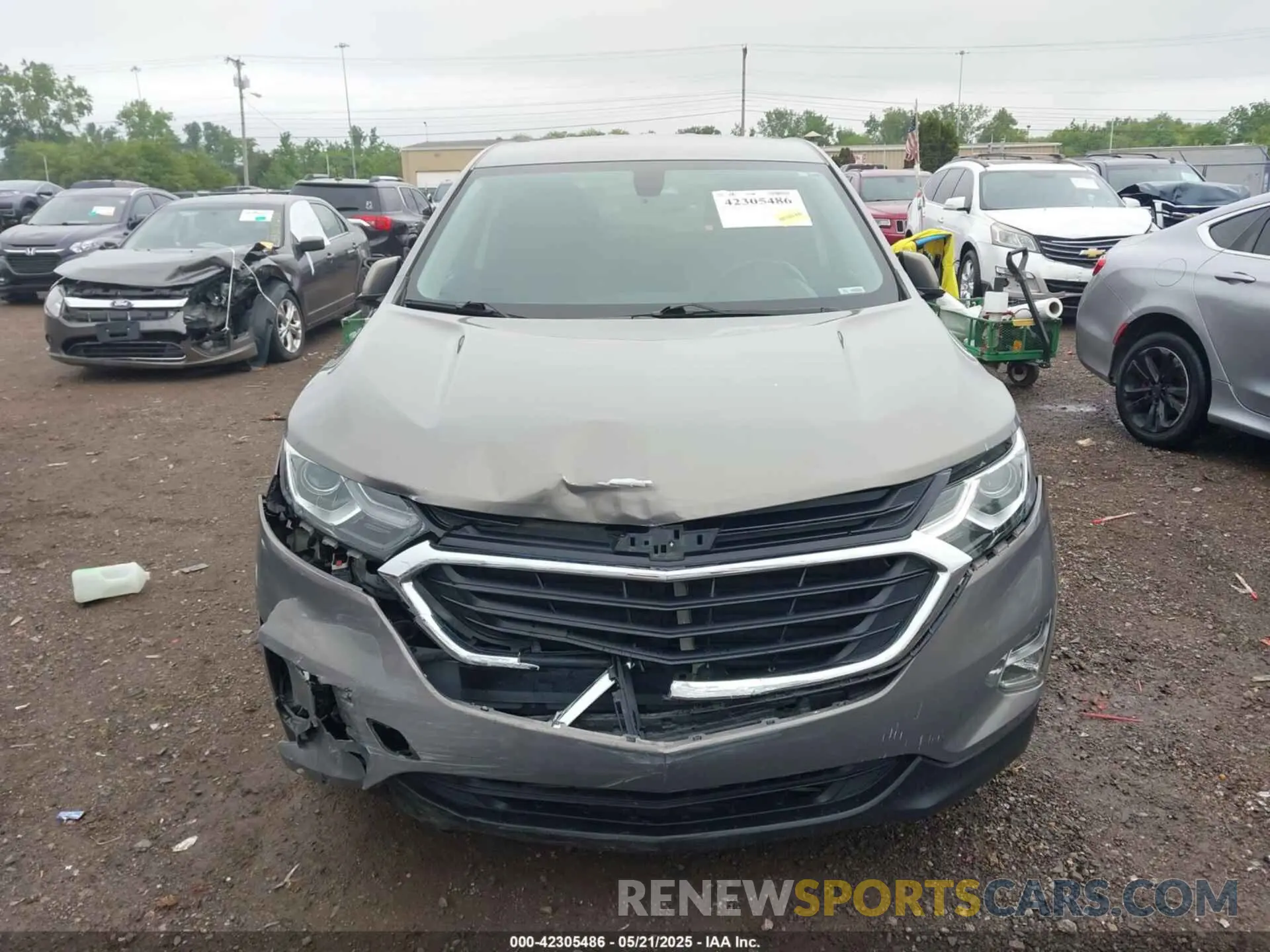 12 fotografías del automóvil dañado 3GNAXUEV4KS577841 CHEVROLET EQUINOX 2019