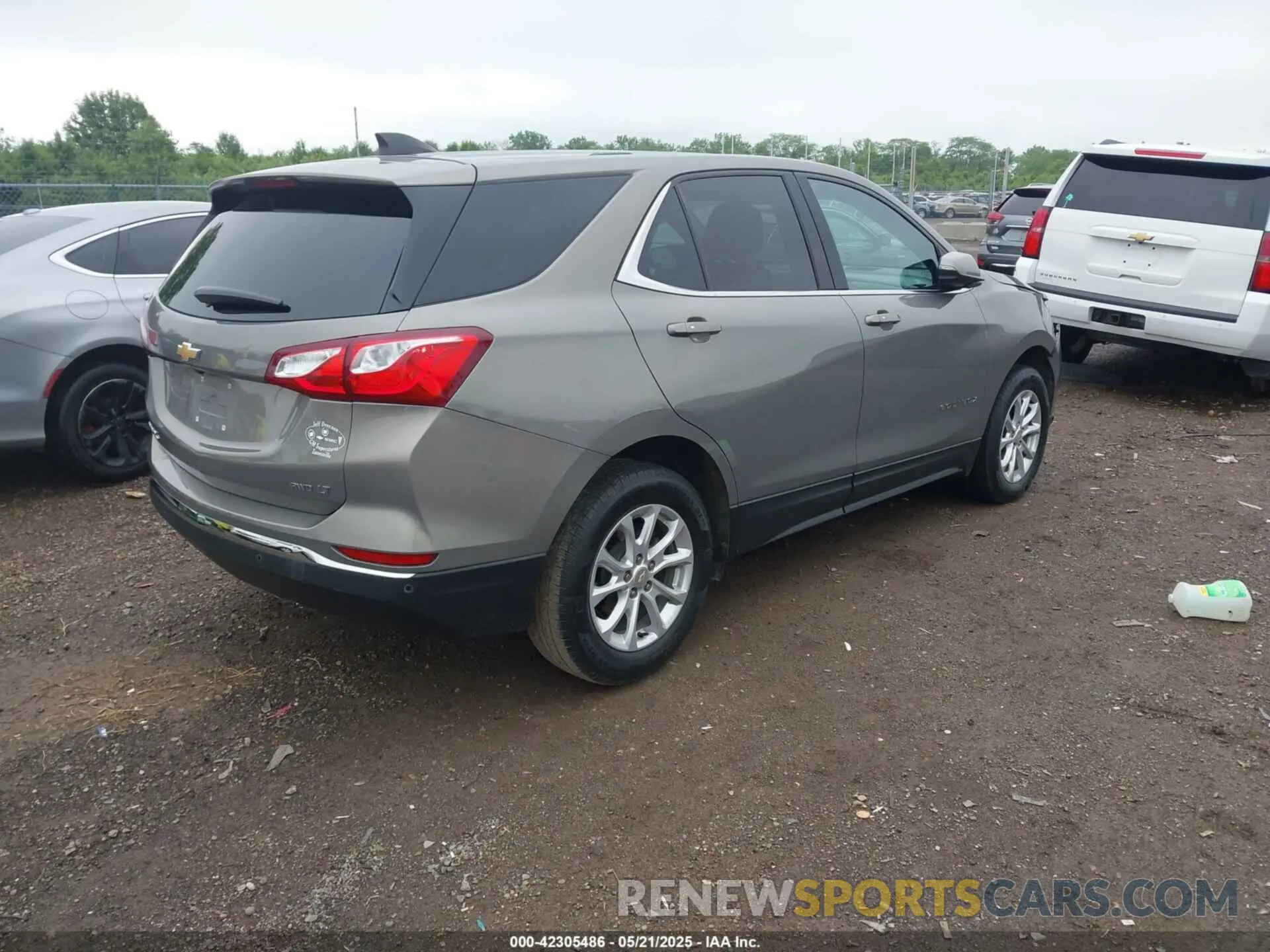 4 fotografías del automóvil dañado 3GNAXUEV4KS577841 CHEVROLET EQUINOX 2019