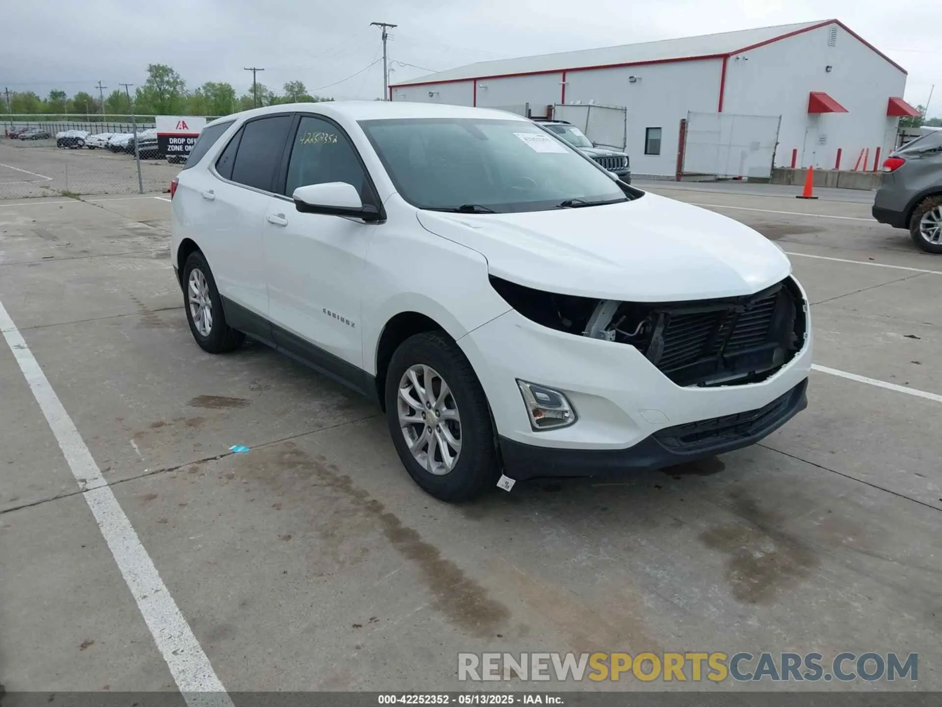1 fotografías del automóvil dañado 3GNAXUEV4KS636788 CHEVROLET EQUINOX 2019