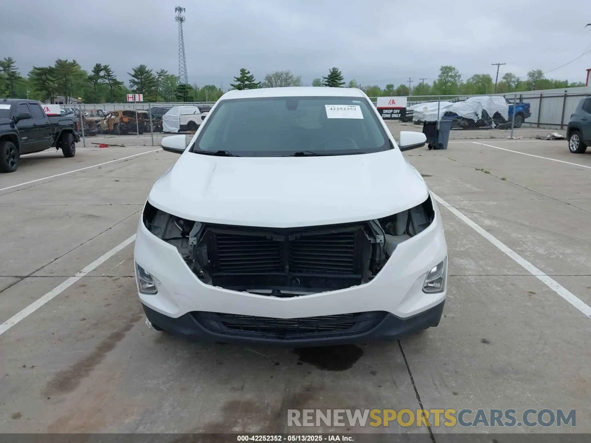 13 fotografías del automóvil dañado 3GNAXUEV4KS636788 CHEVROLET EQUINOX 2019