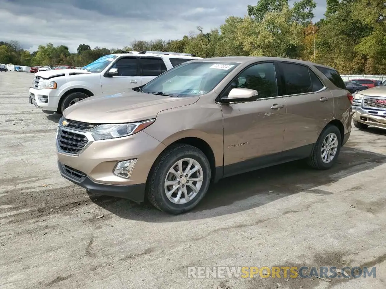 1 fotografías del automóvil dañado 3GNAXUEV5KL100913 CHEVROLET EQUINOX 2019