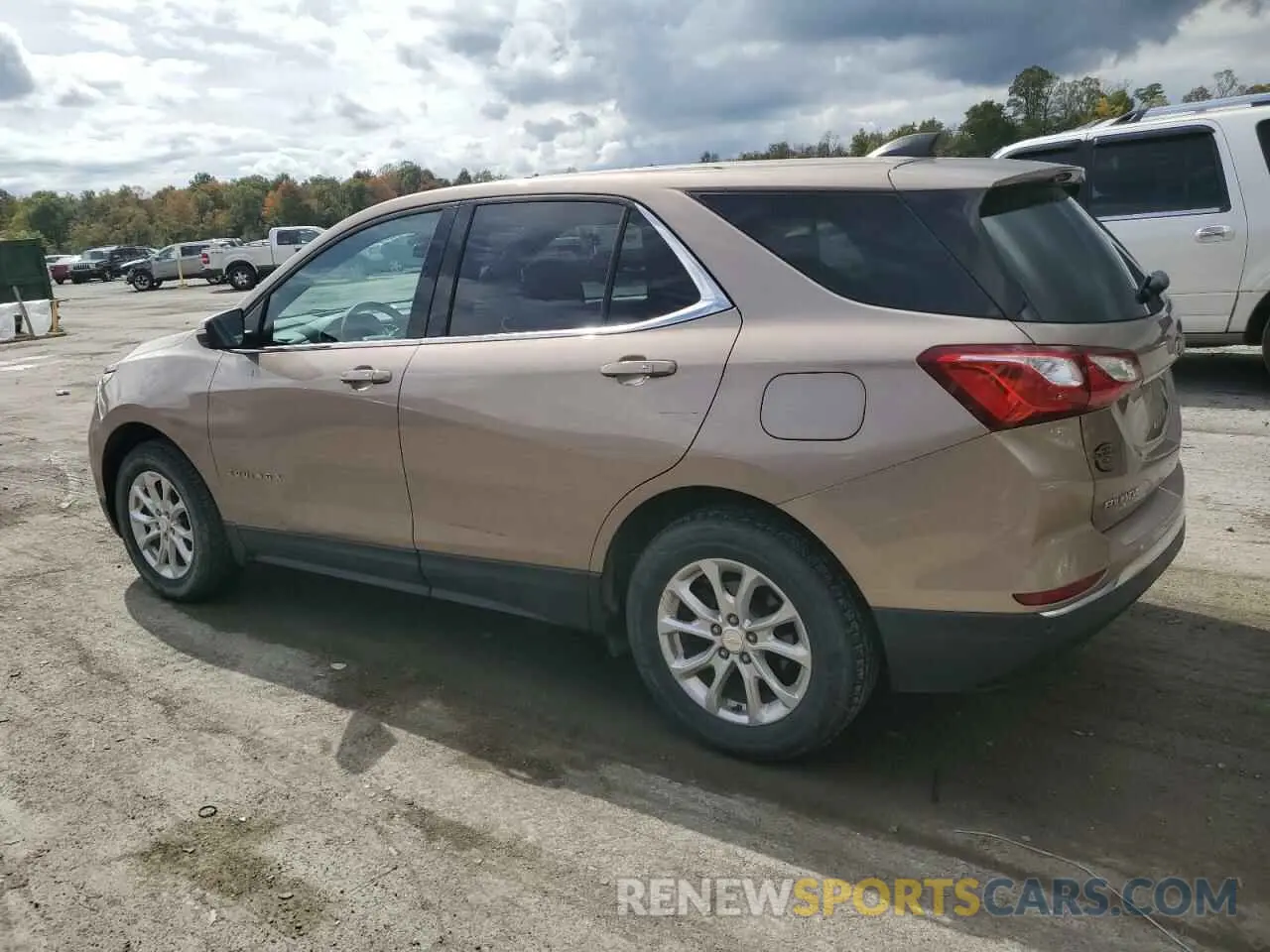 2 fotografías del automóvil dañado 3GNAXUEV5KL100913 CHEVROLET EQUINOX 2019