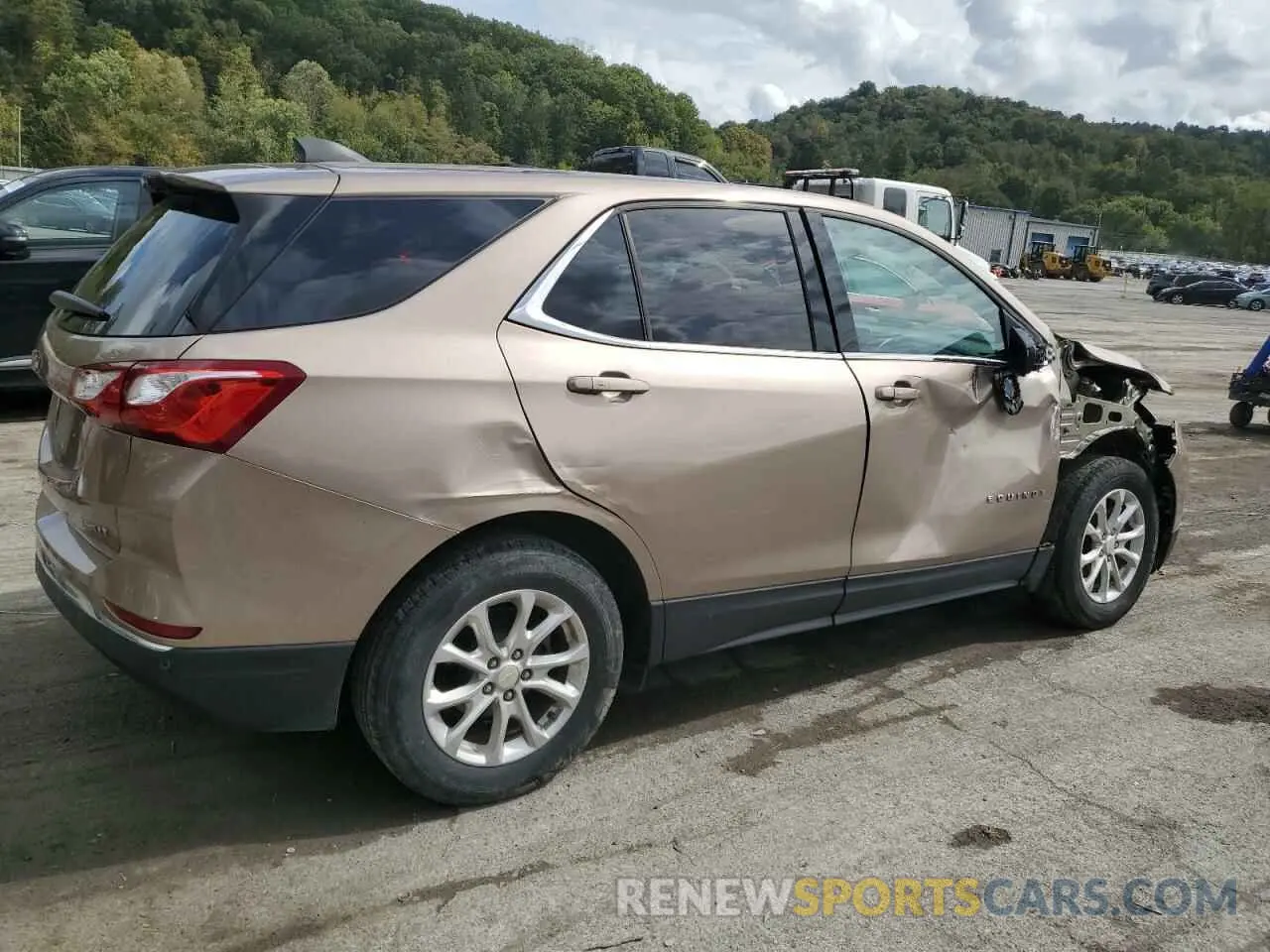 3 fotografías del automóvil dañado 3GNAXUEV5KL100913 CHEVROLET EQUINOX 2019