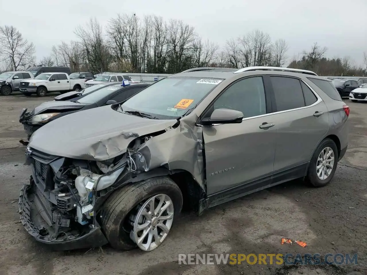 1 fotografías del automóvil dañado 3GNAXUEV5KS528776 CHEVROLET EQUINOX 2019