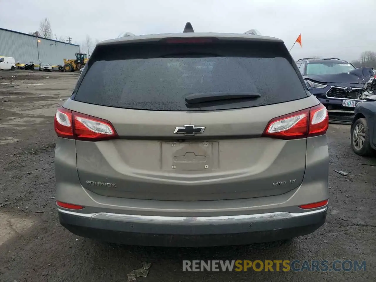 6 fotografías del automóvil dañado 3GNAXUEV5KS528776 CHEVROLET EQUINOX 2019