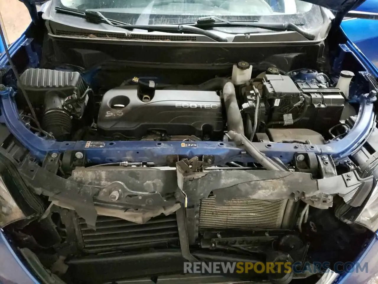 12 fotografías del automóvil dañado 3GNAXUEV5KS559414 CHEVROLET EQUINOX 2019