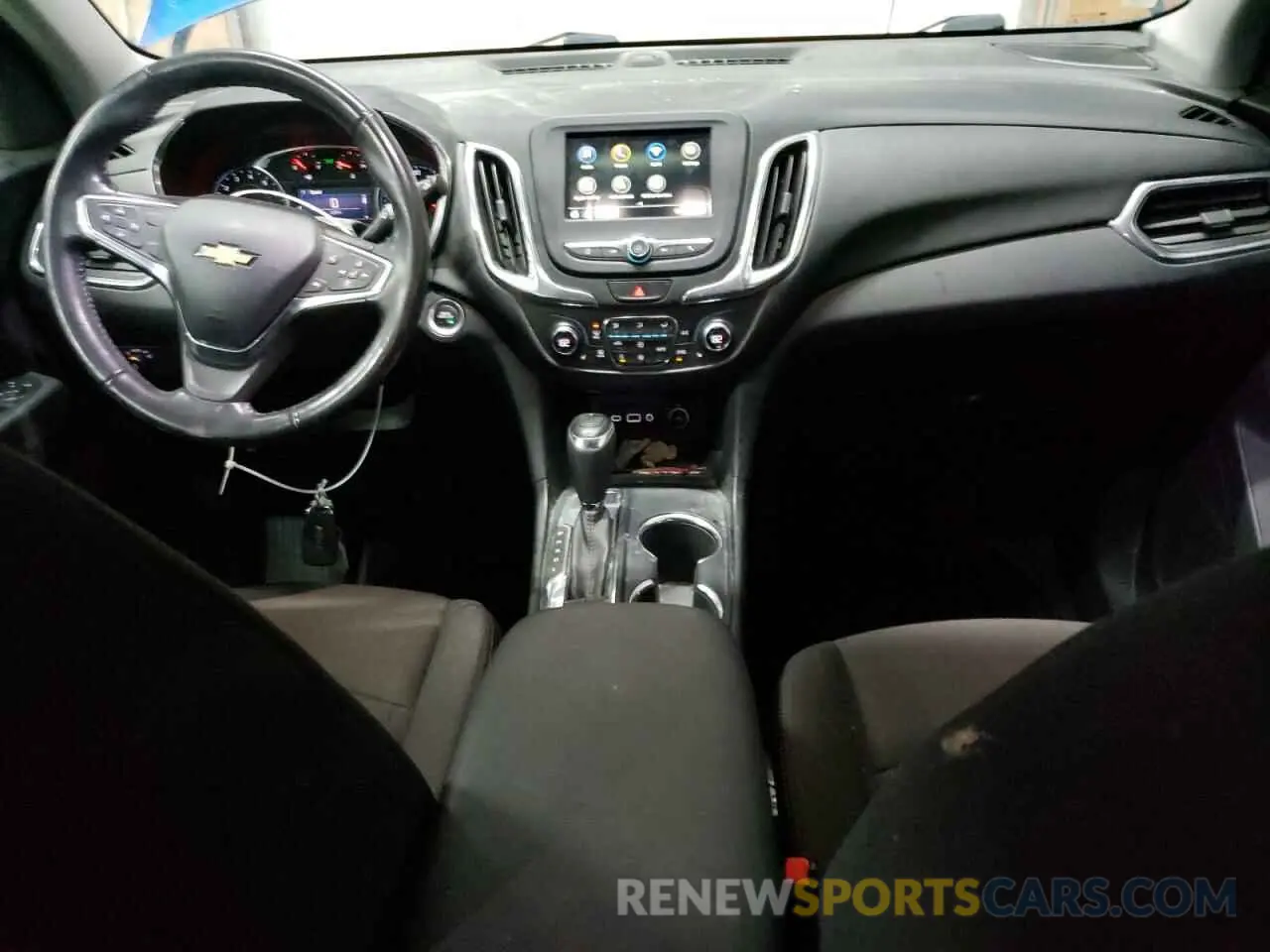 8 fotografías del automóvil dañado 3GNAXUEV5KS559414 CHEVROLET EQUINOX 2019