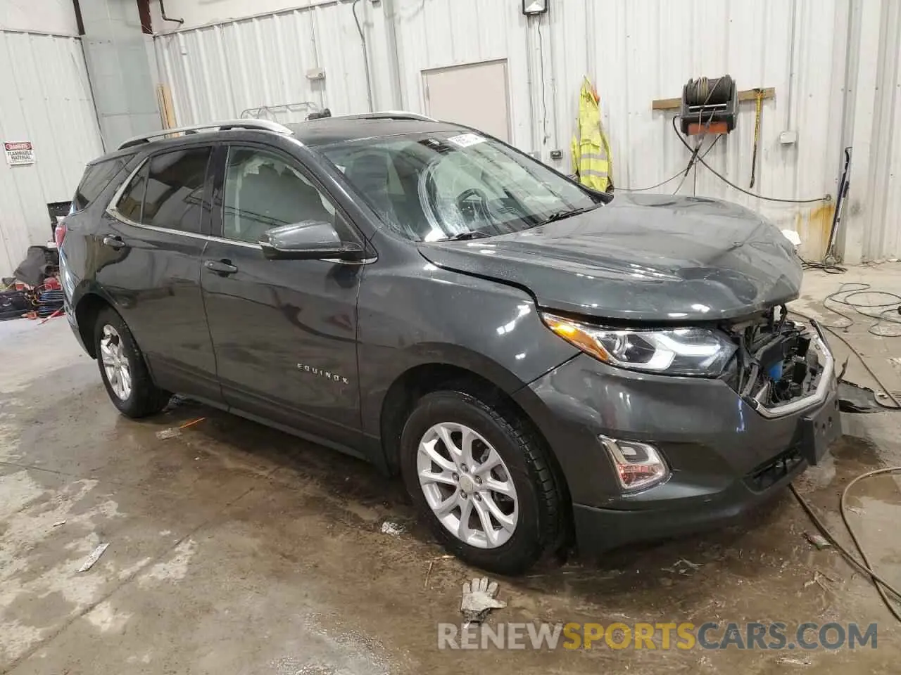 4 fotografías del automóvil dañado 3GNAXUEV5KS617151 CHEVROLET EQUINOX 2019