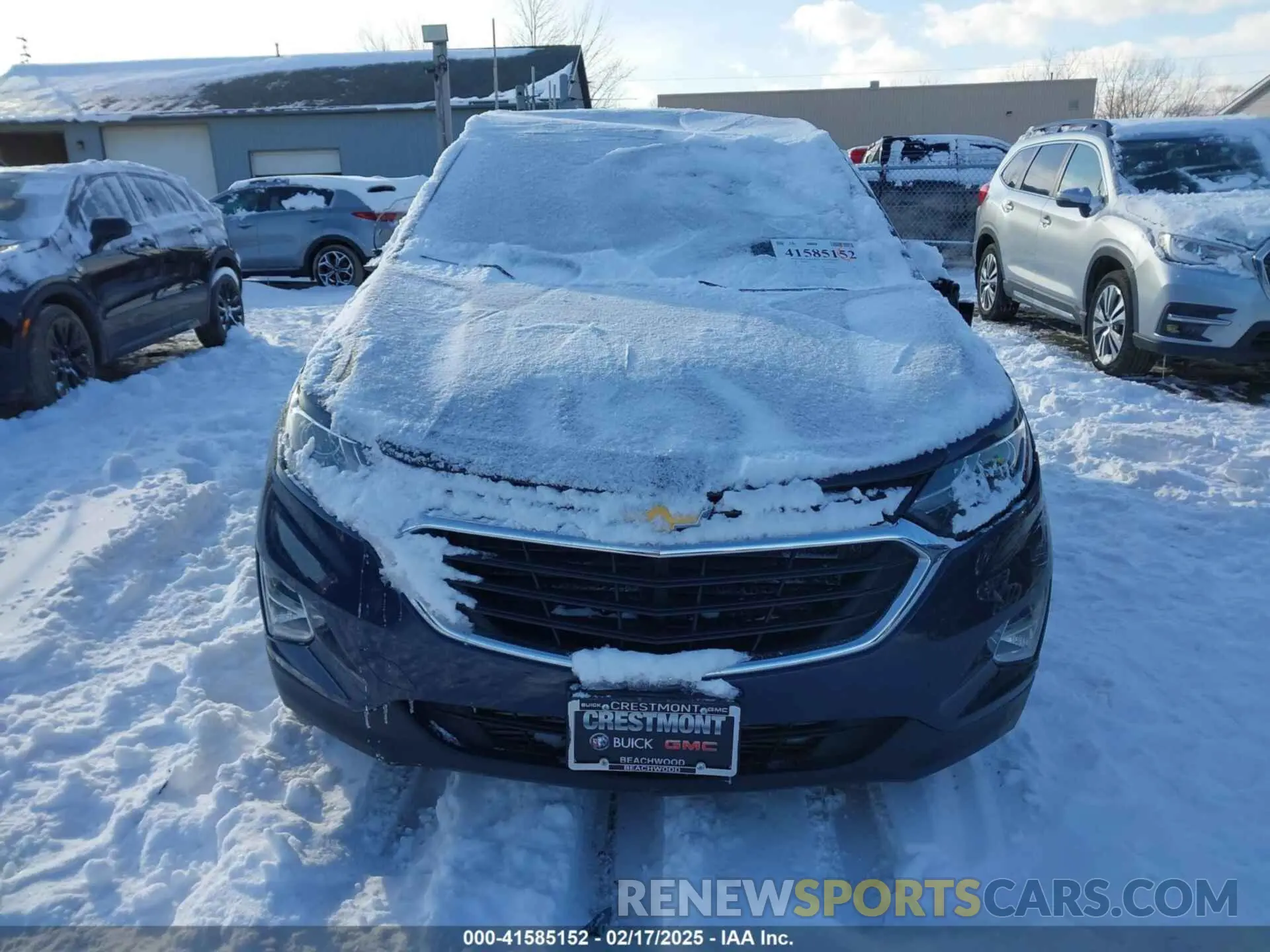 11 fotografías del automóvil dañado 3GNAXUEV6KS517902 CHEVROLET EQUINOX 2019
