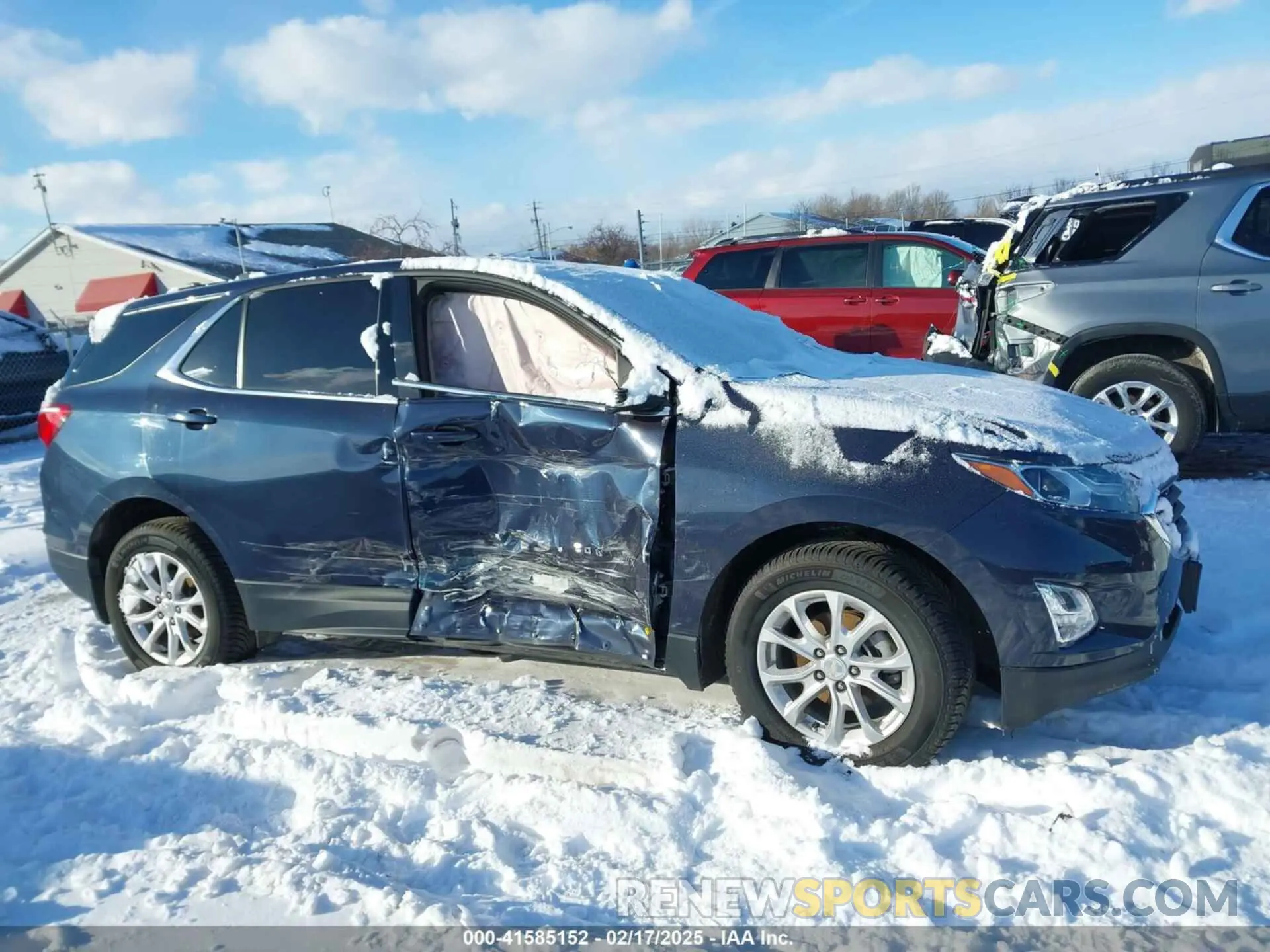 12 fotografías del automóvil dañado 3GNAXUEV6KS517902 CHEVROLET EQUINOX 2019