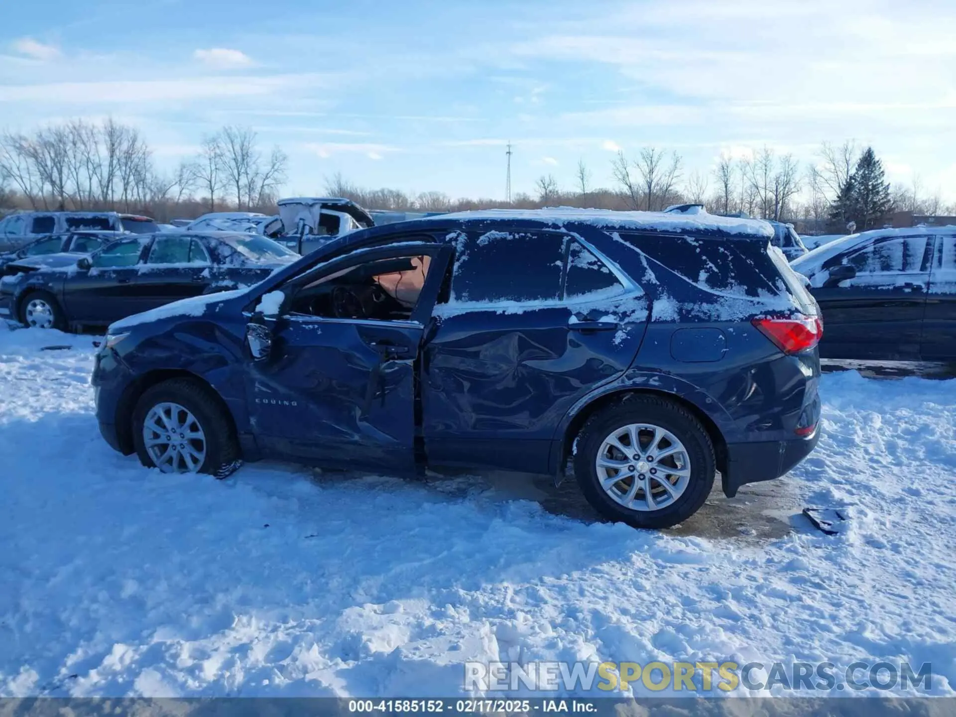 13 fotografías del automóvil dañado 3GNAXUEV6KS517902 CHEVROLET EQUINOX 2019