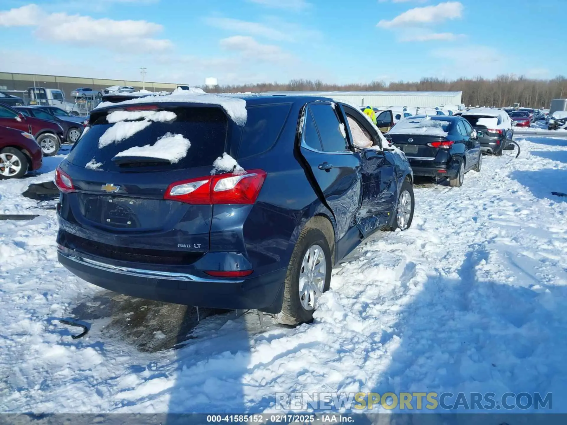 4 fotografías del automóvil dañado 3GNAXUEV6KS517902 CHEVROLET EQUINOX 2019