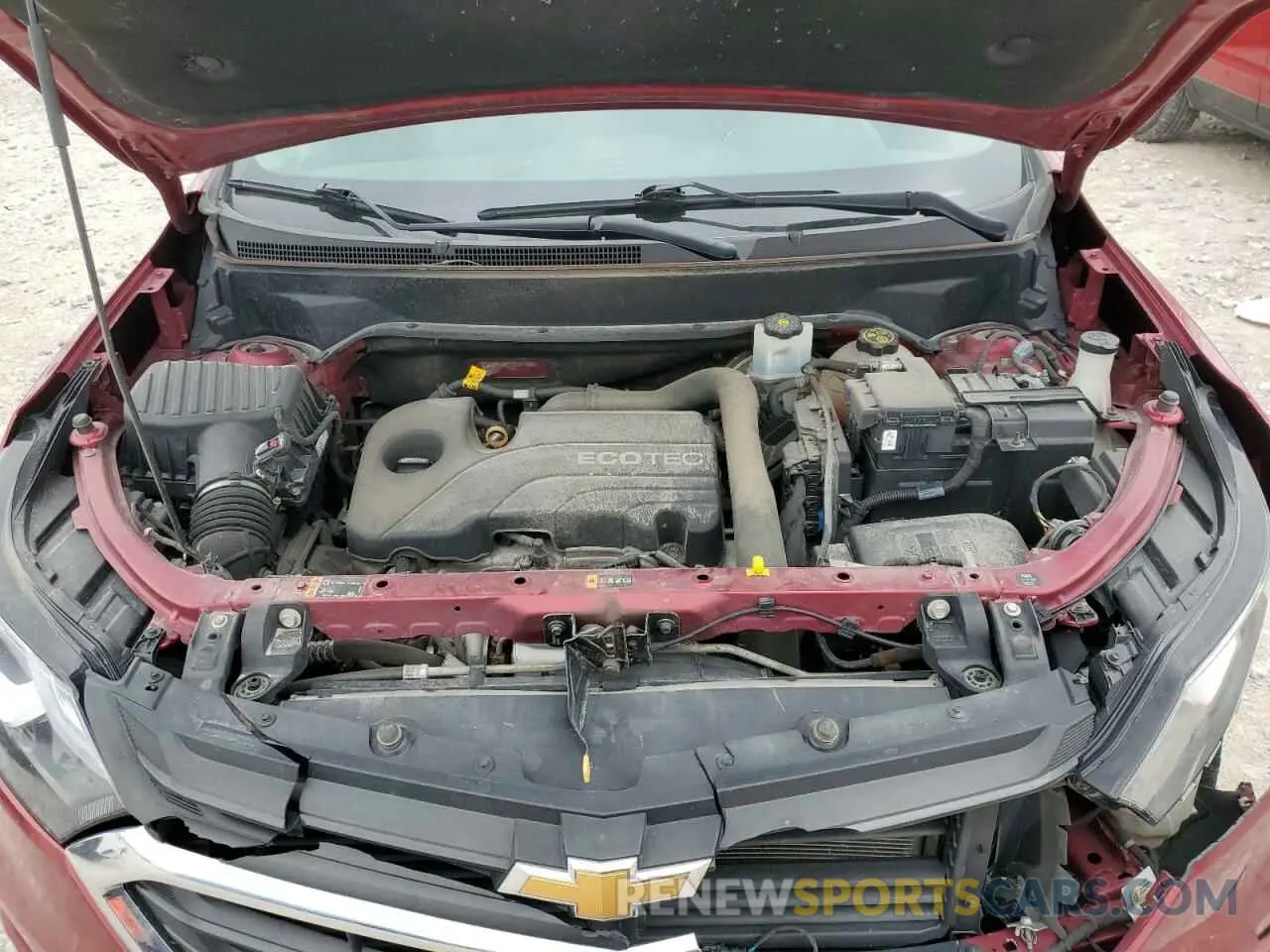 12 fotografías del automóvil dañado 3GNAXUEV6KS569000 CHEVROLET EQUINOX 2019
