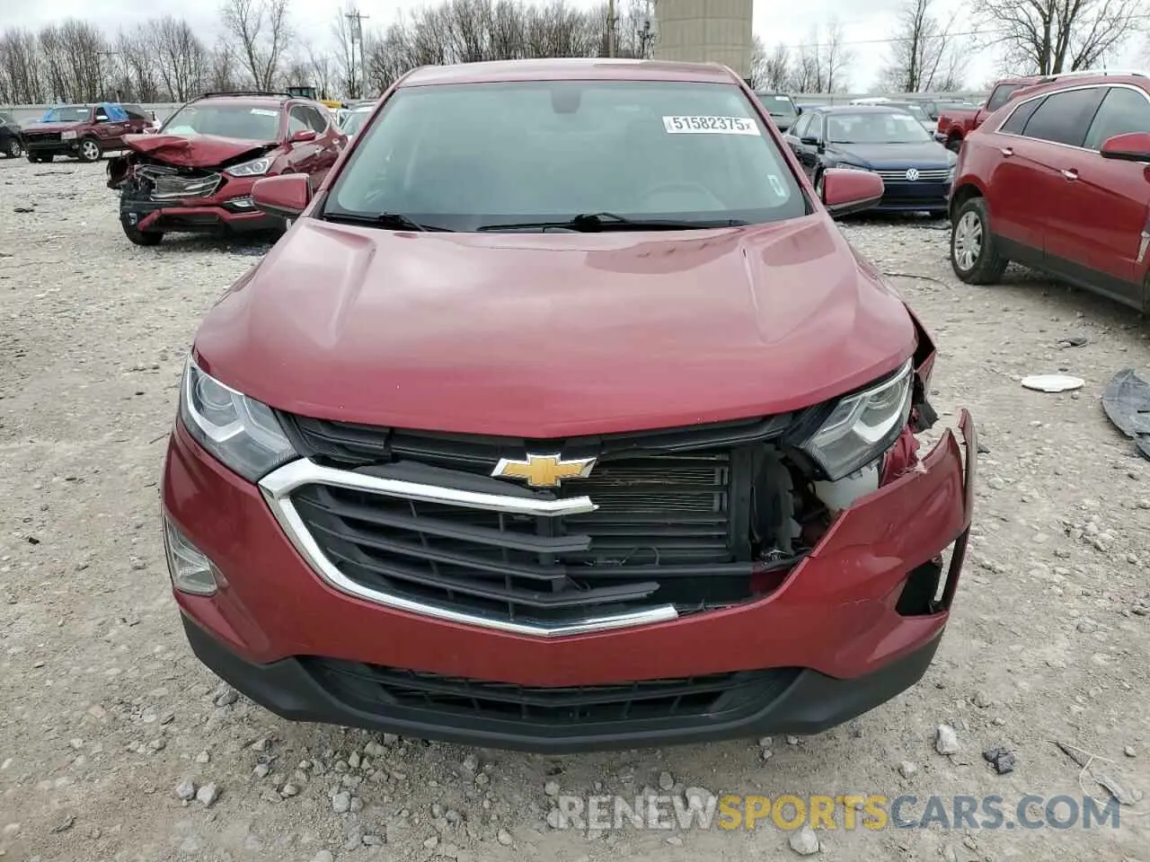 5 fotografías del automóvil dañado 3GNAXUEV6KS569000 CHEVROLET EQUINOX 2019