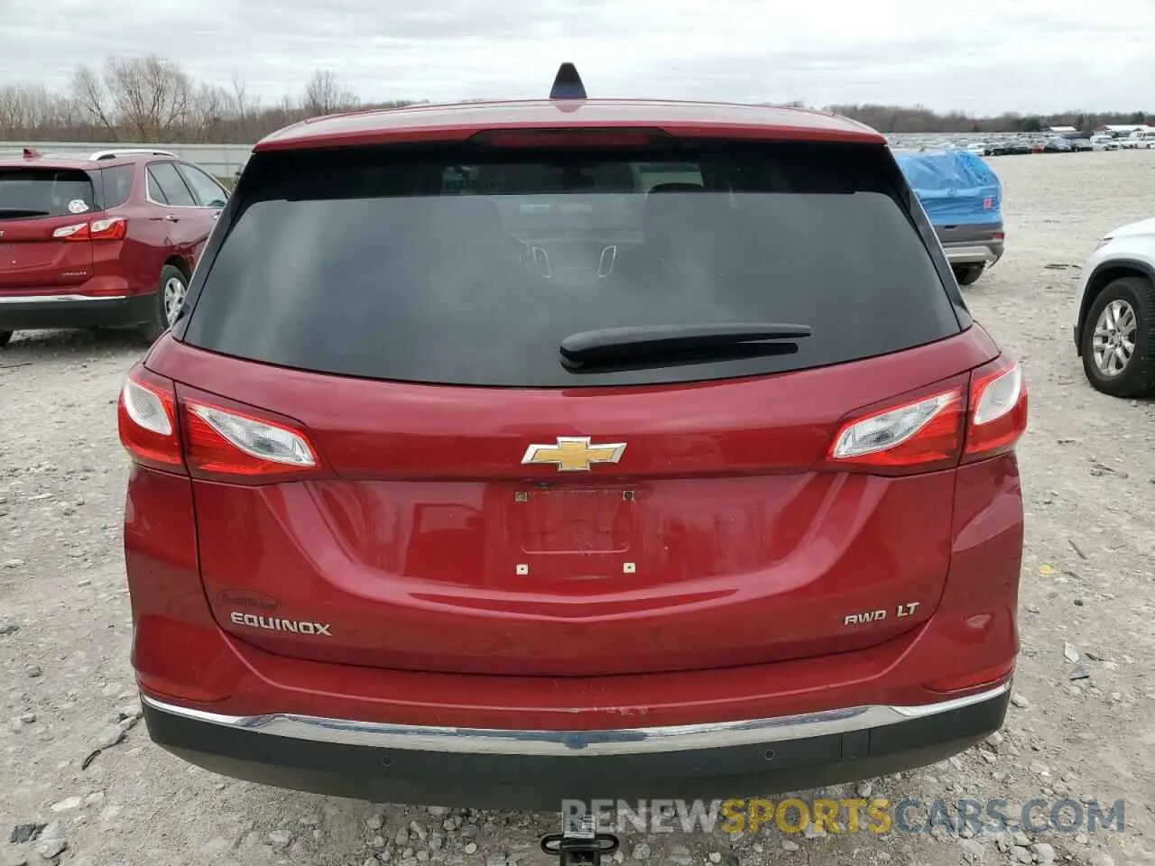 6 fotografías del automóvil dañado 3GNAXUEV6KS569000 CHEVROLET EQUINOX 2019
